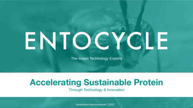 Entocycle Deck - Page #1 - Title Slide