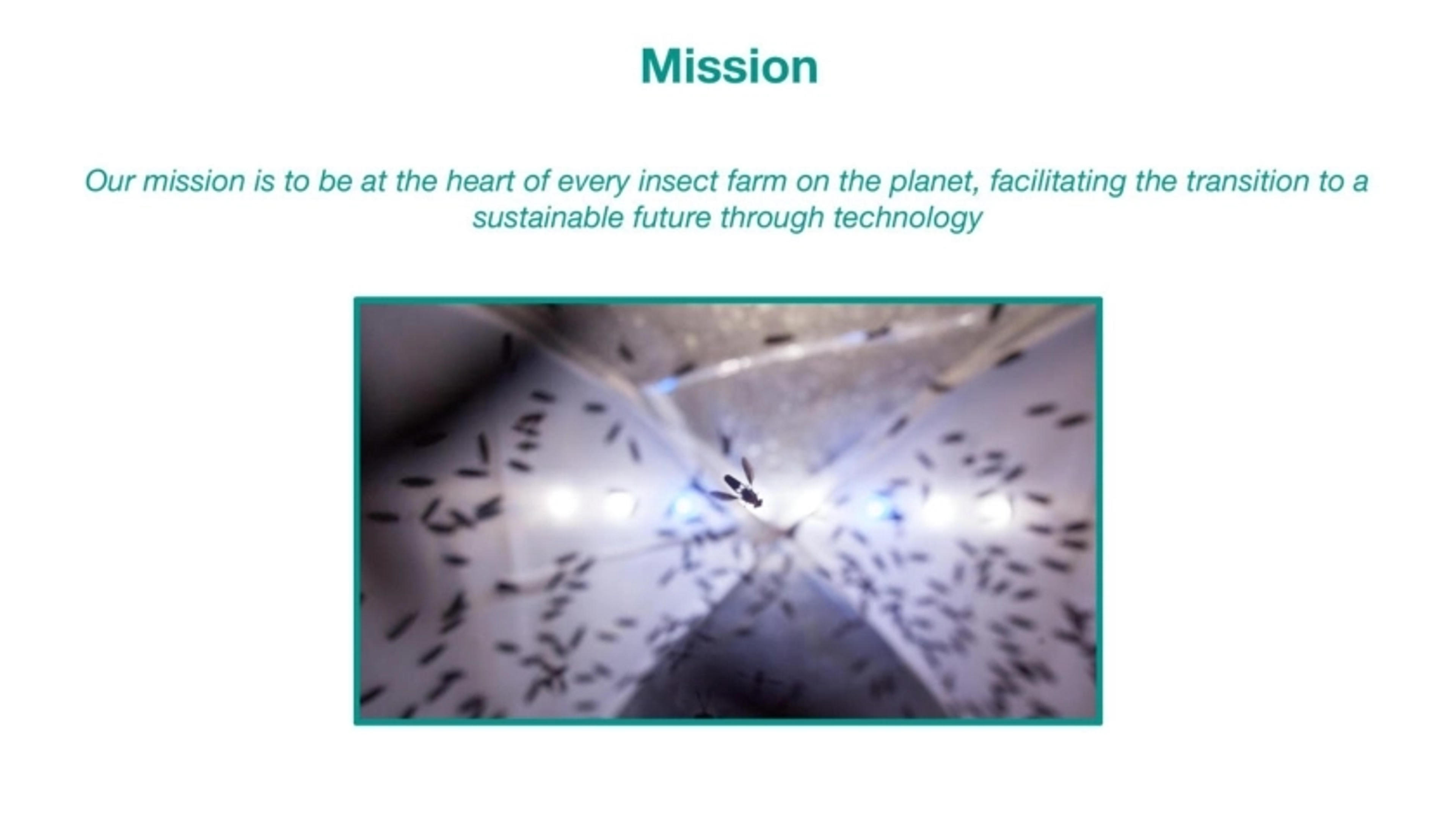 Entocycle Deck - Page #2 - Mission-Vision Slide