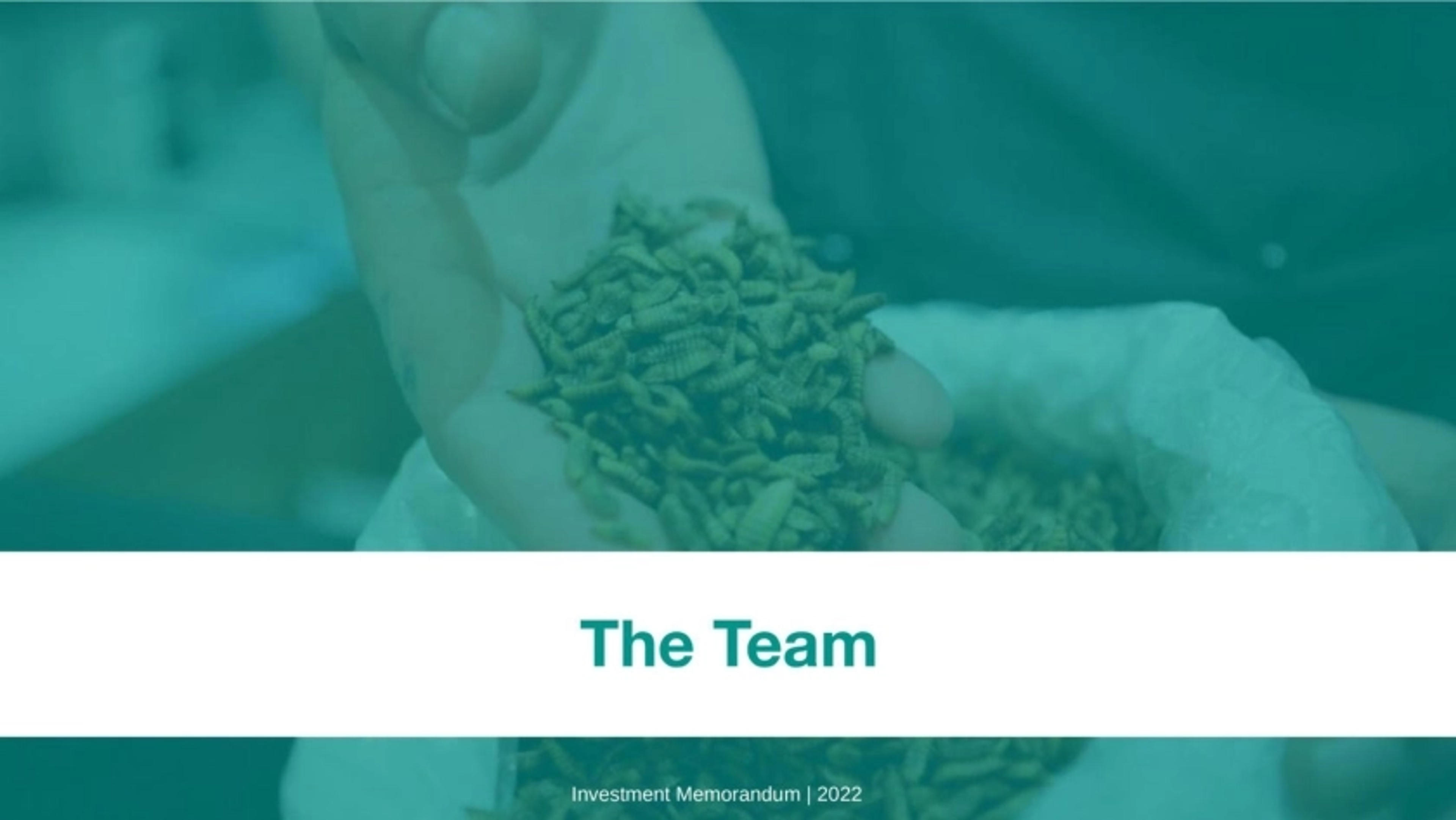 Entocycle Deck - Page #6 - Team Slide