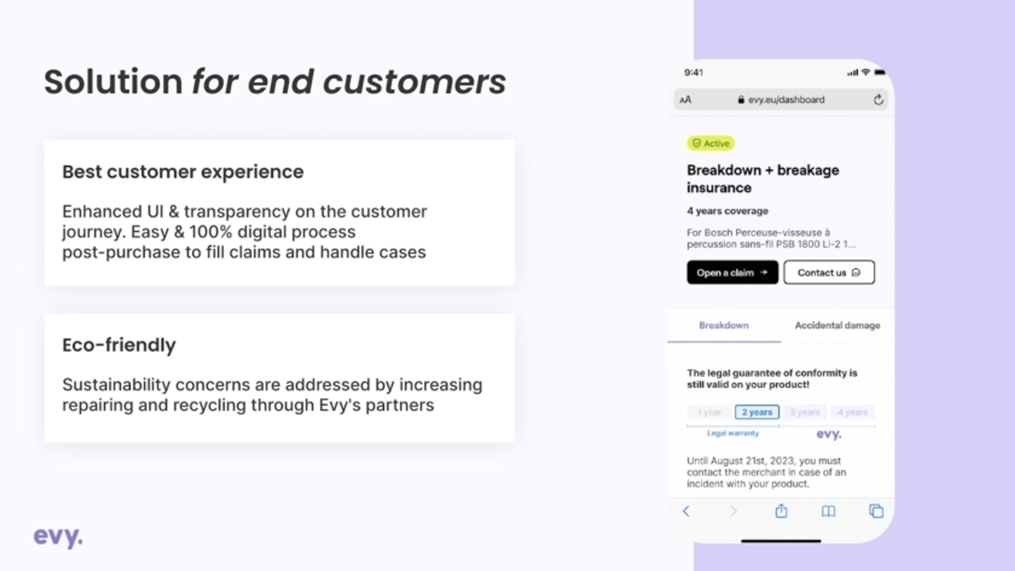 Evy Deck - Page #6 - Solution Slide