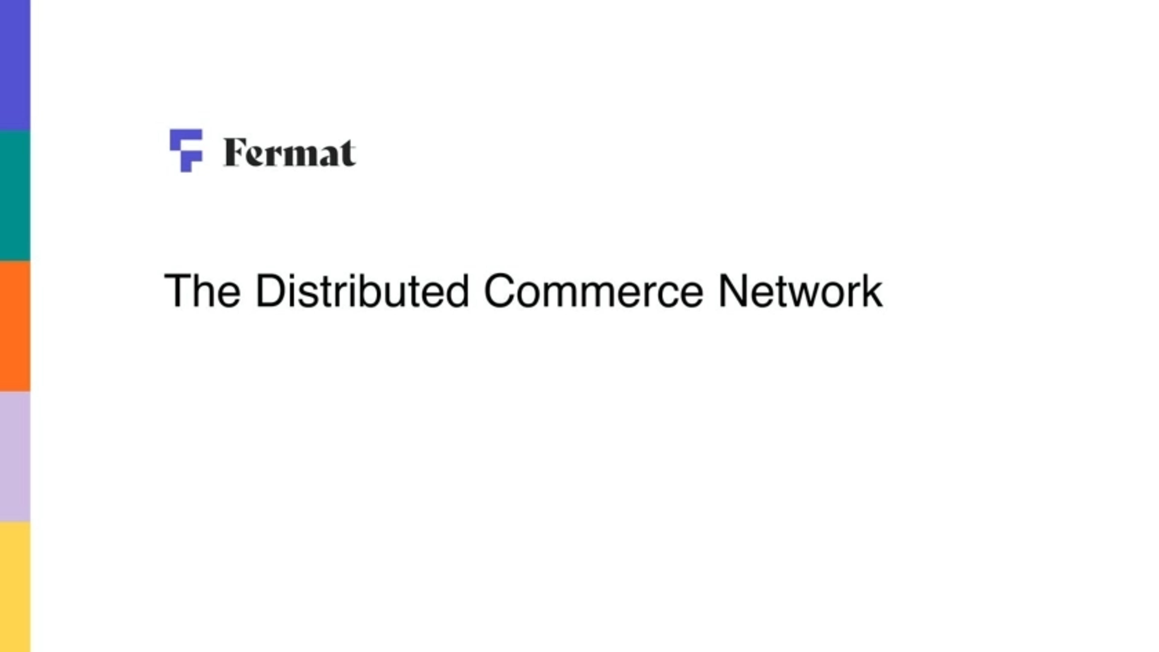 Fermat Deck - Page #1 - Title Slide