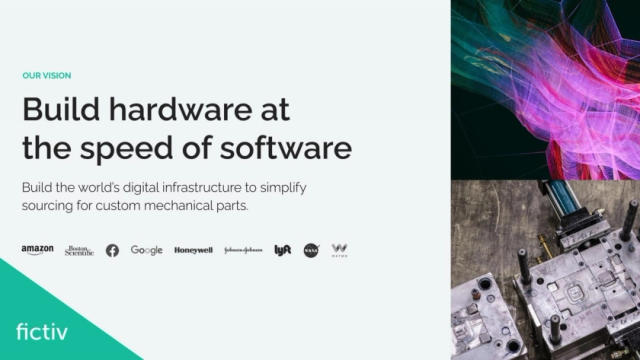 Fictiv Deck - Page #2 - Title Slide