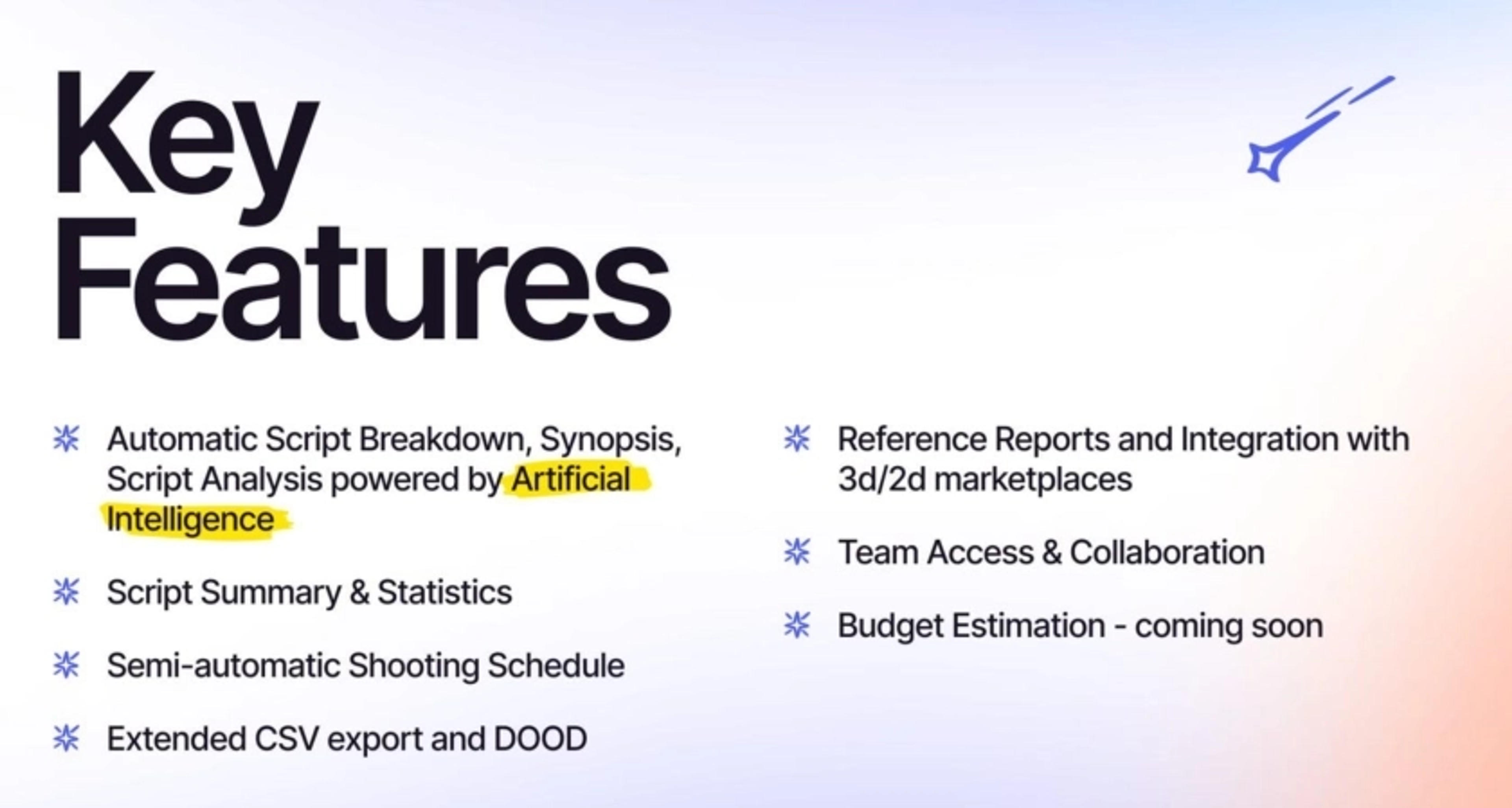 Filmustage Deck - Page #6 - Product Slide
