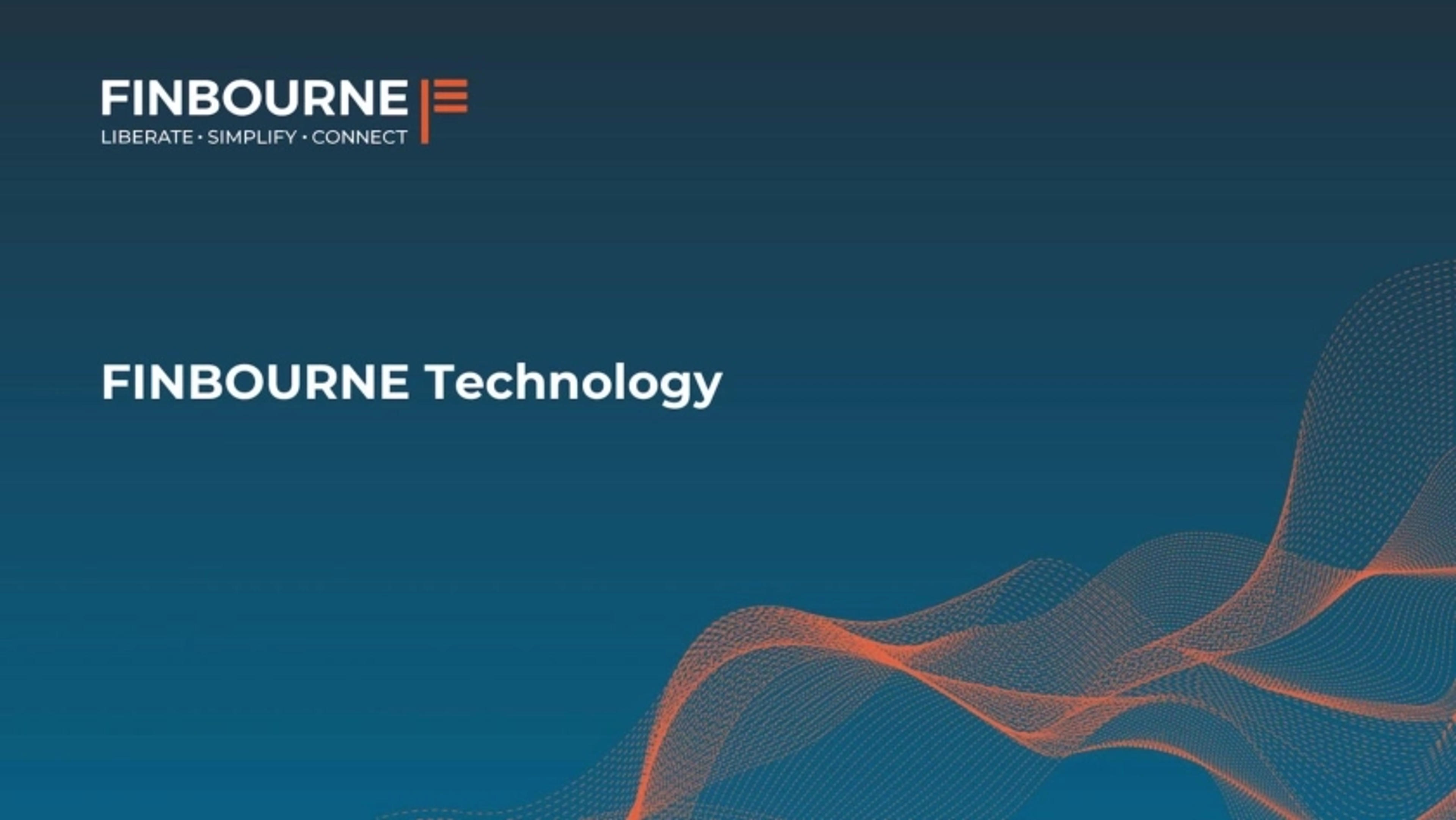 FinBourne Deck - Page #1 - Title Slide