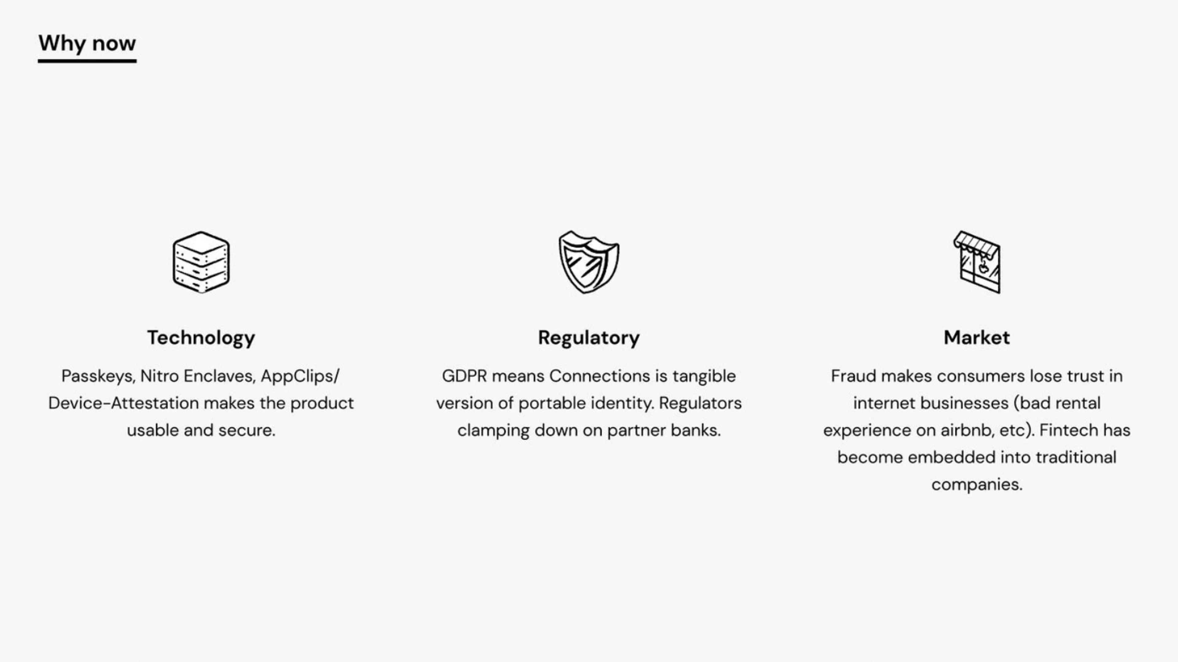 Footprint Deck - Page #5 - Why Now? Slide