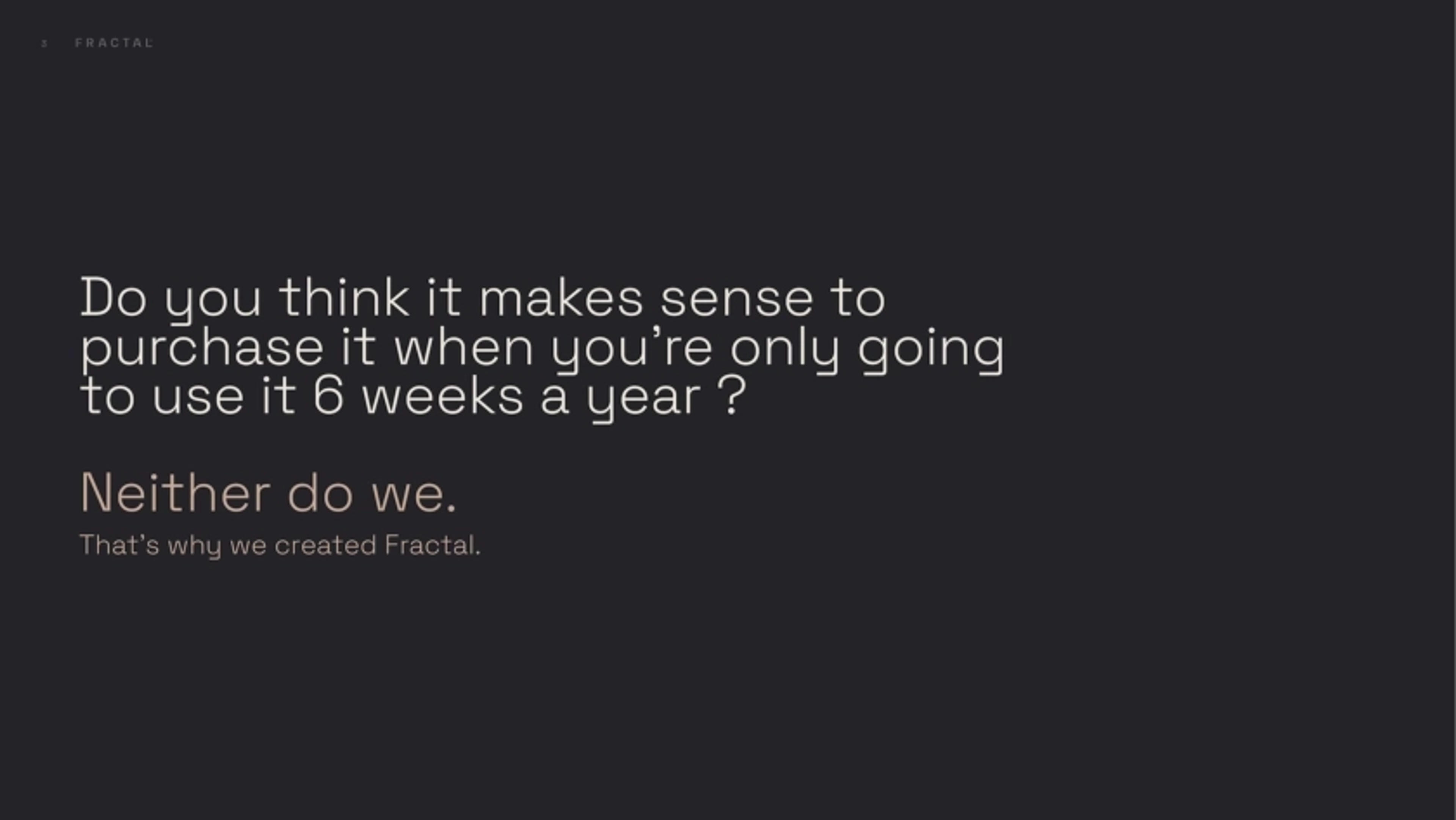 Fractal Homes Deck - Page #3 - Problem Slide