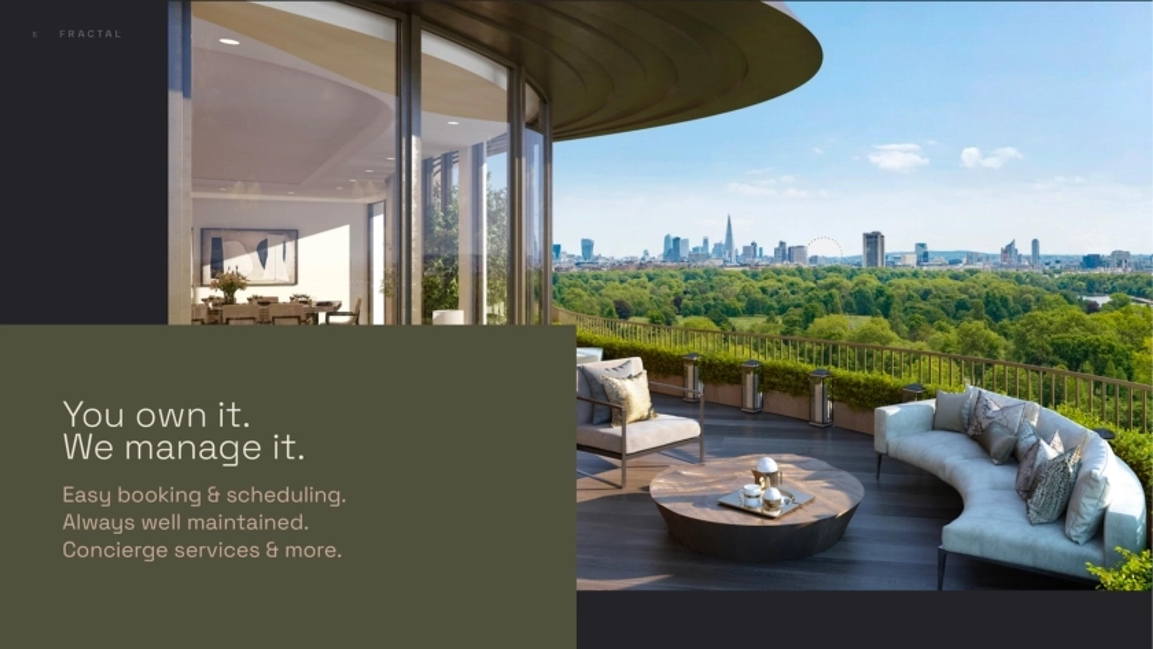 Fractal Homes Deck - Page #5 - Solution Slide