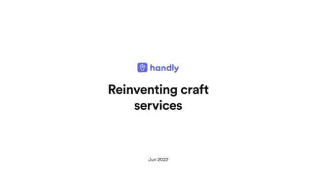 handly Deck - Page #1 - Title Slide