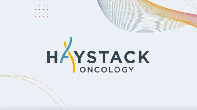 Haystack Oncology Deck - Page #1 - Title Slide