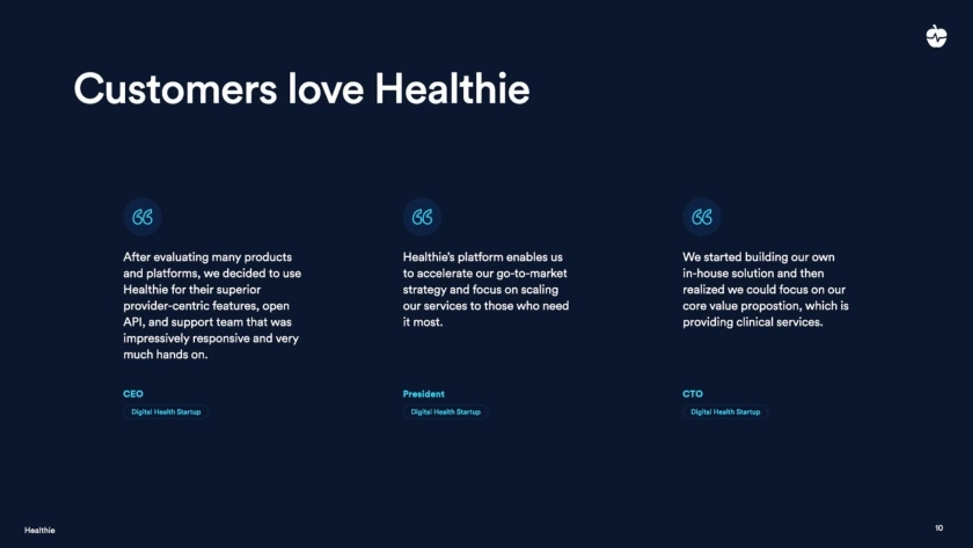 Healthie Deck - Page #10 - Traction Slide