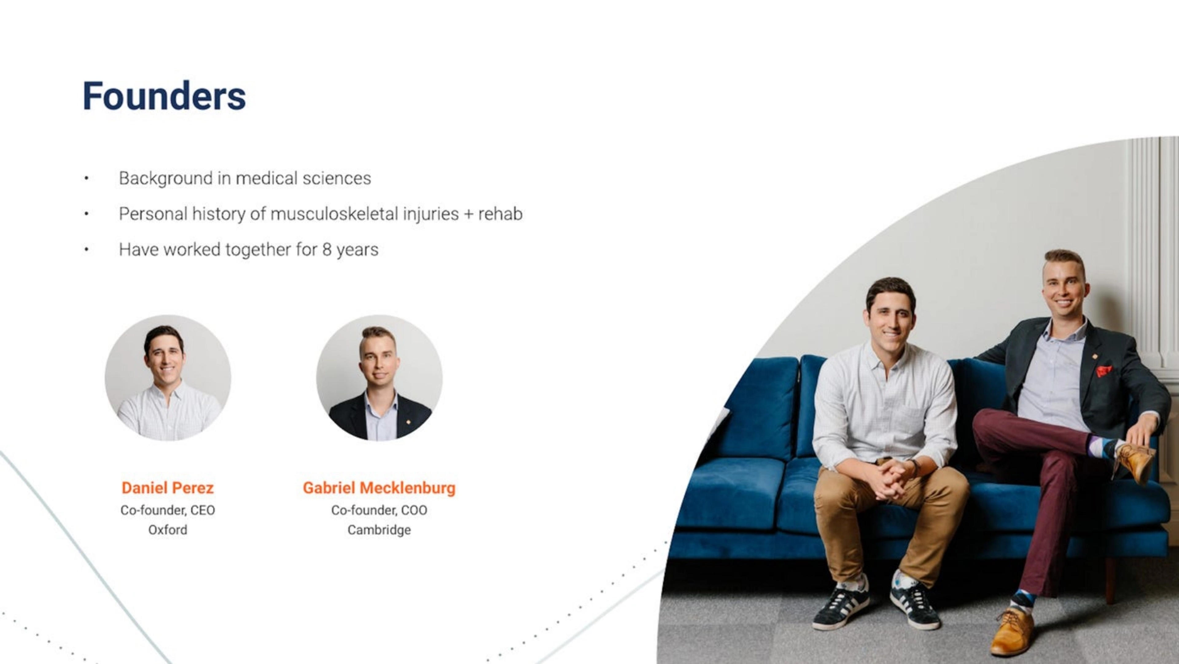 Hinge Health Deck - Page #5 - Team Slide