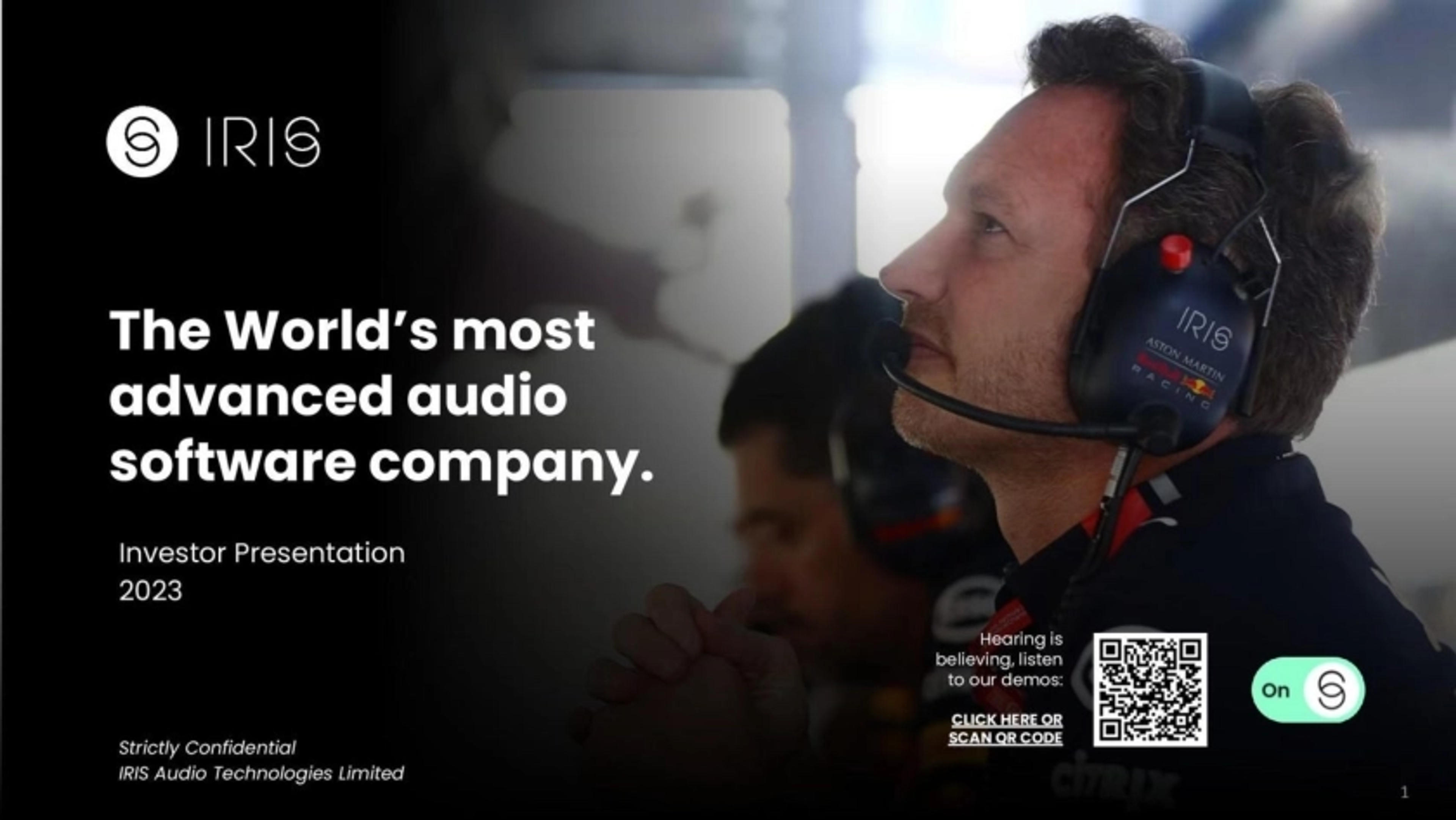 Iris Deck - Page #1 - Title Slide