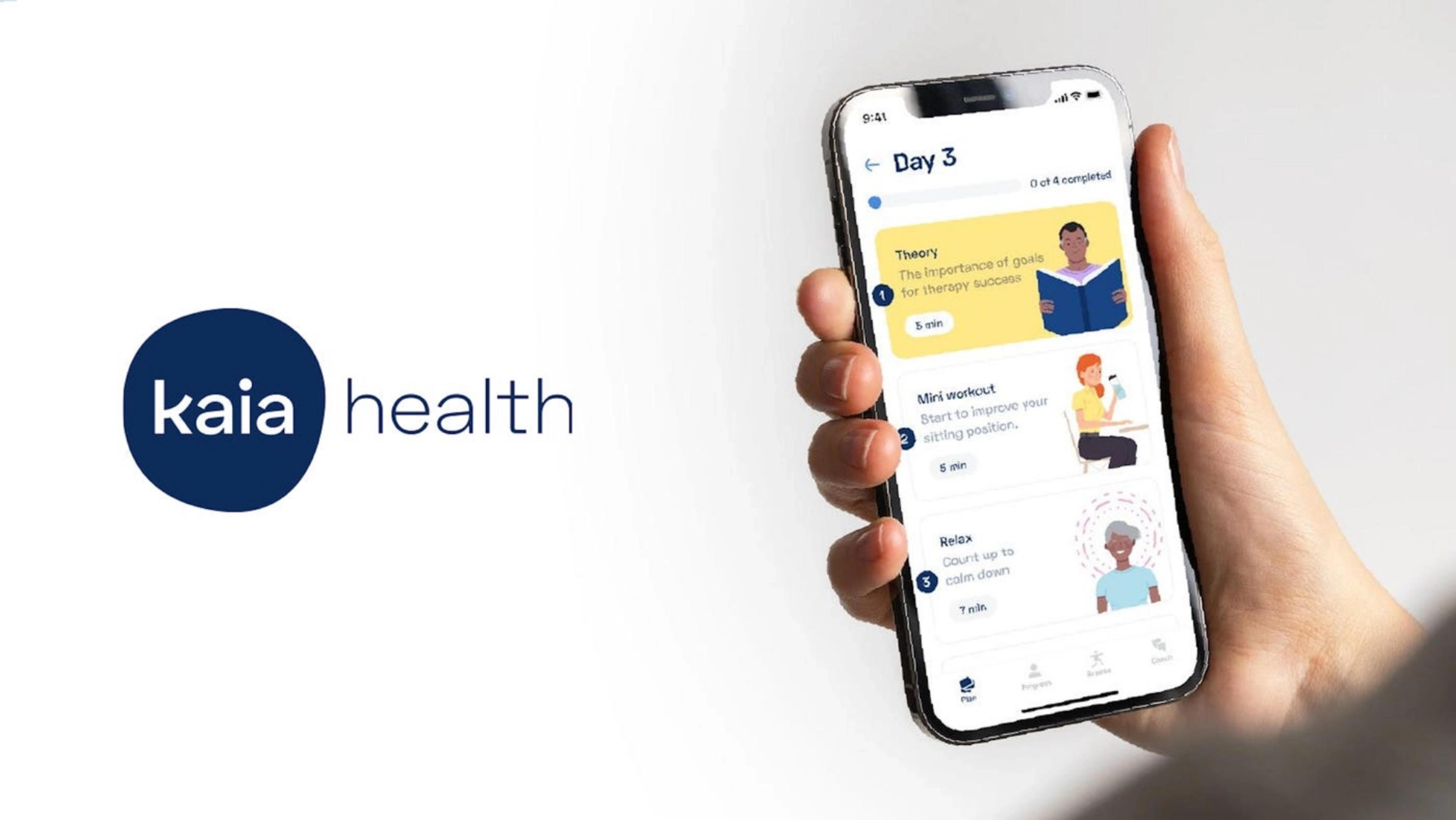 Kaia Health Deck - Page #1 - Title Slide