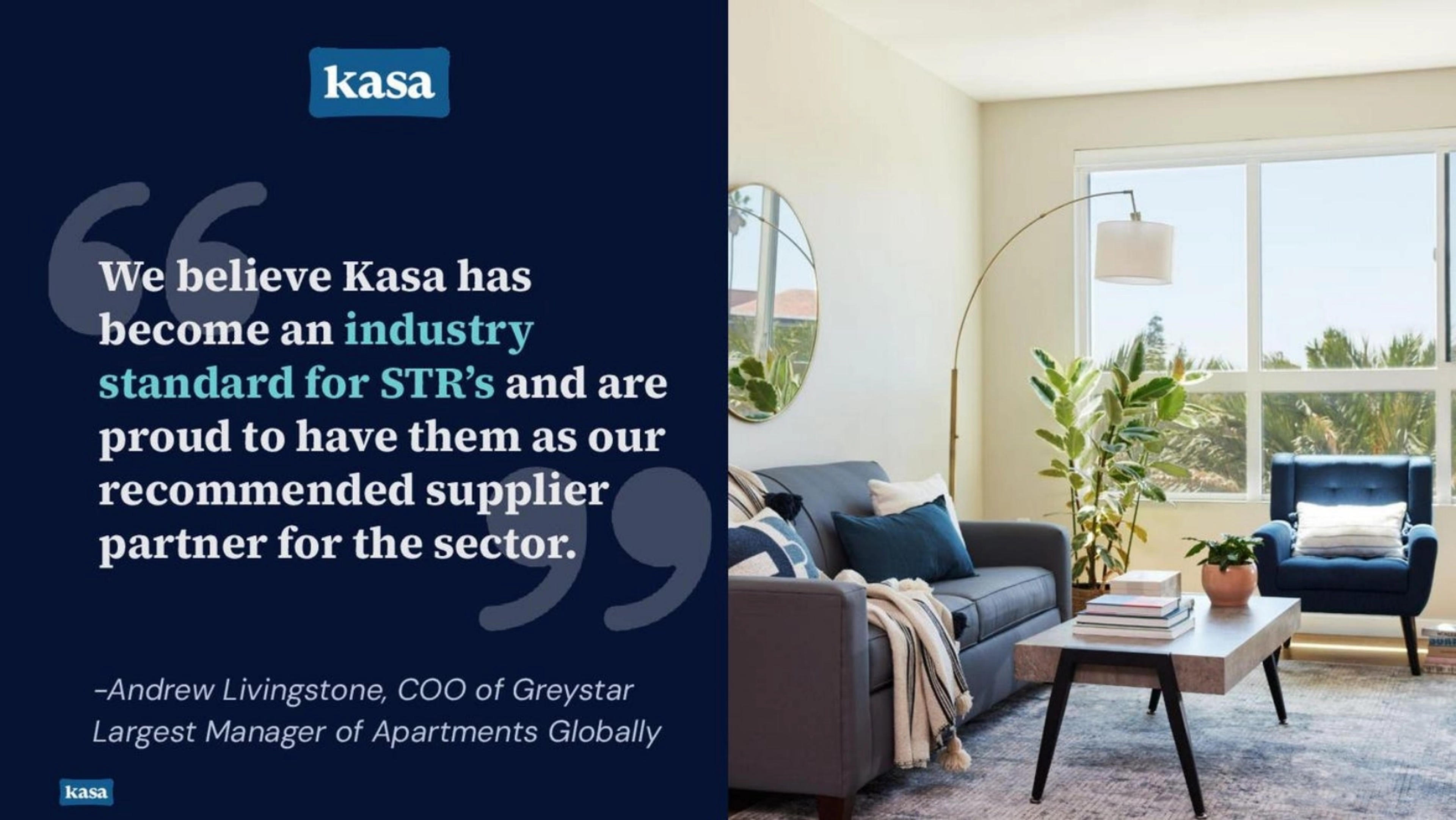 Kasa Deck - Page #4 - Executive Summary Slide