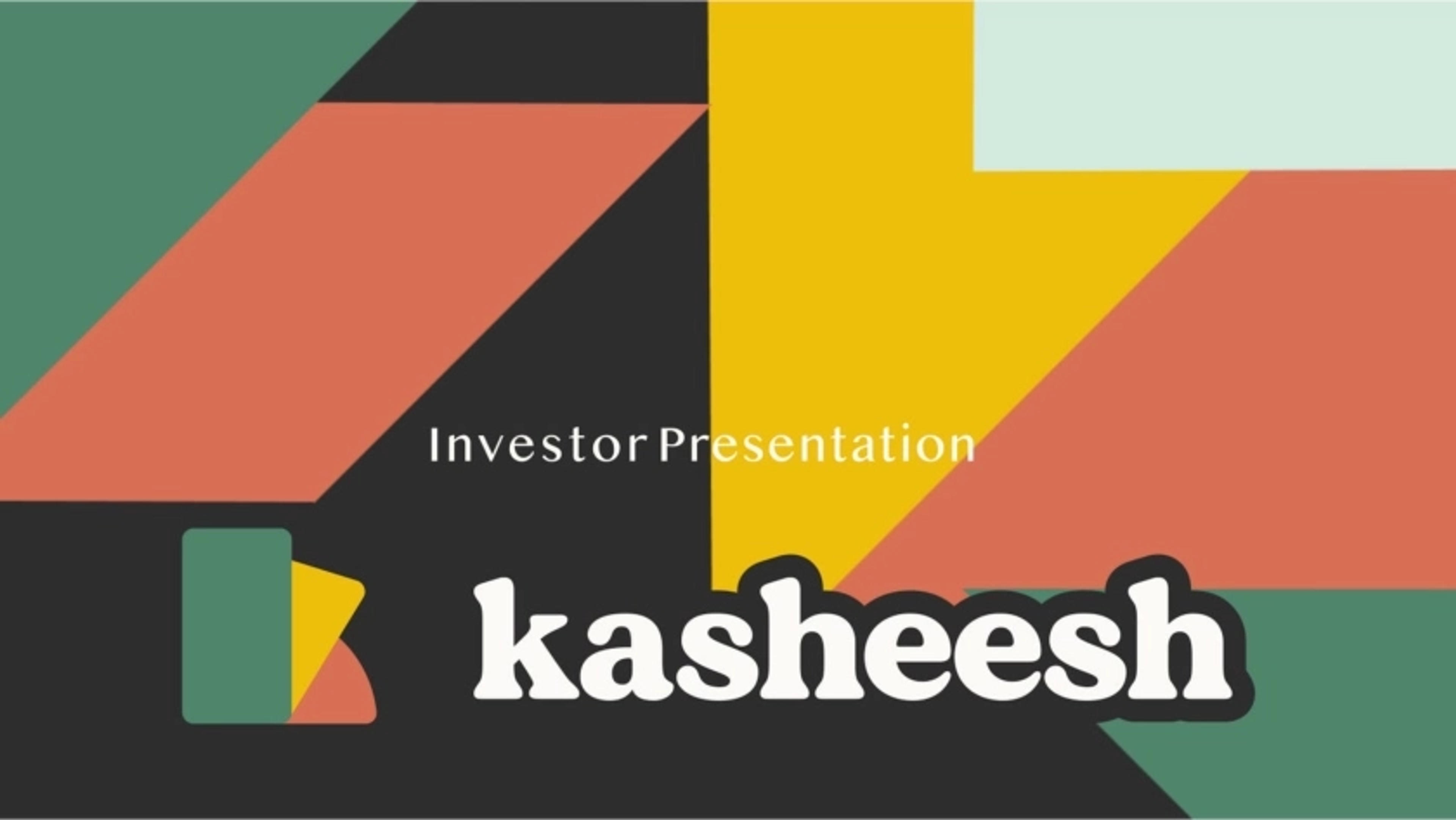 Kasheesh Deck - Page #1 - Title Slide