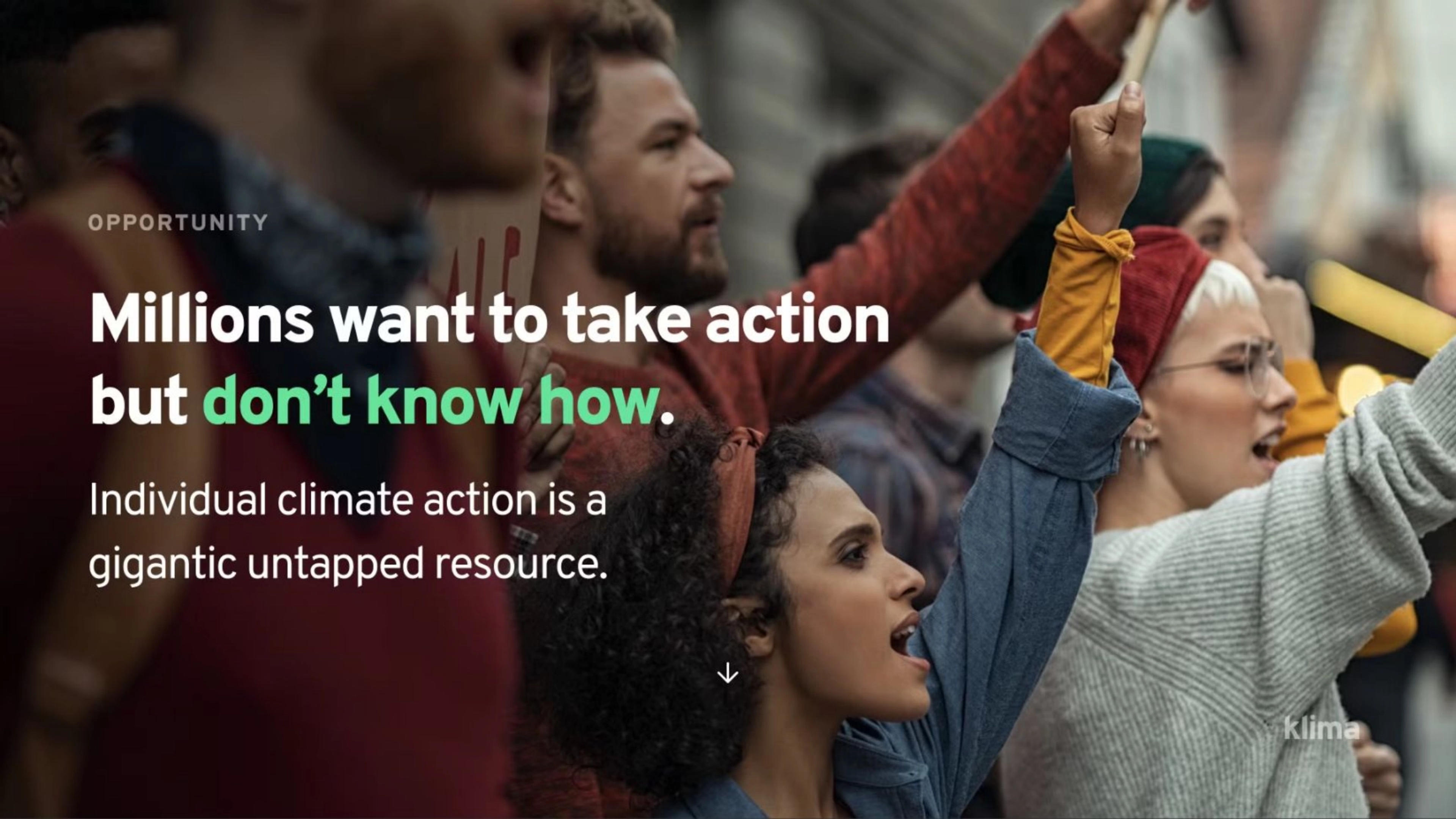 Klima Deck - Page #3 - Problem Slide