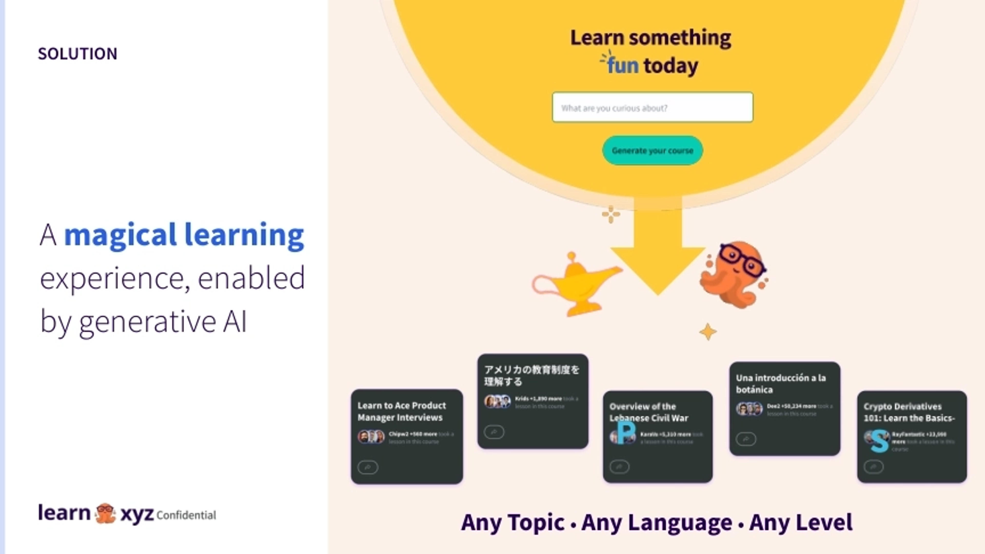 LearnXYZ Deck - Page #5 - Solution Slide