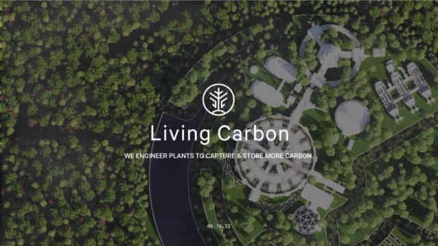 LivingCarbon Deck - Page #1 - Title Slide