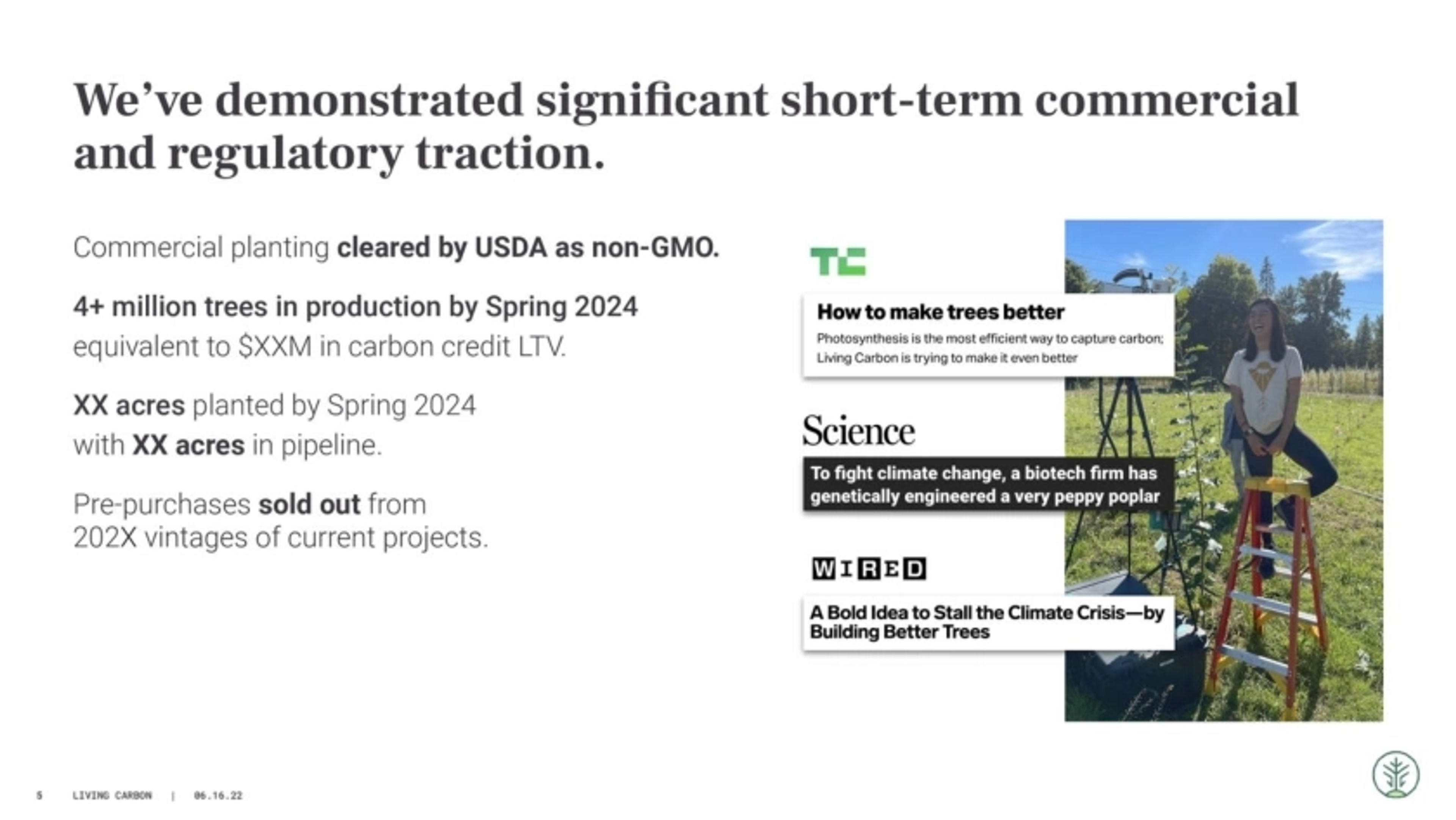 LivingCarbon Deck - Page #5 - Solution Slide