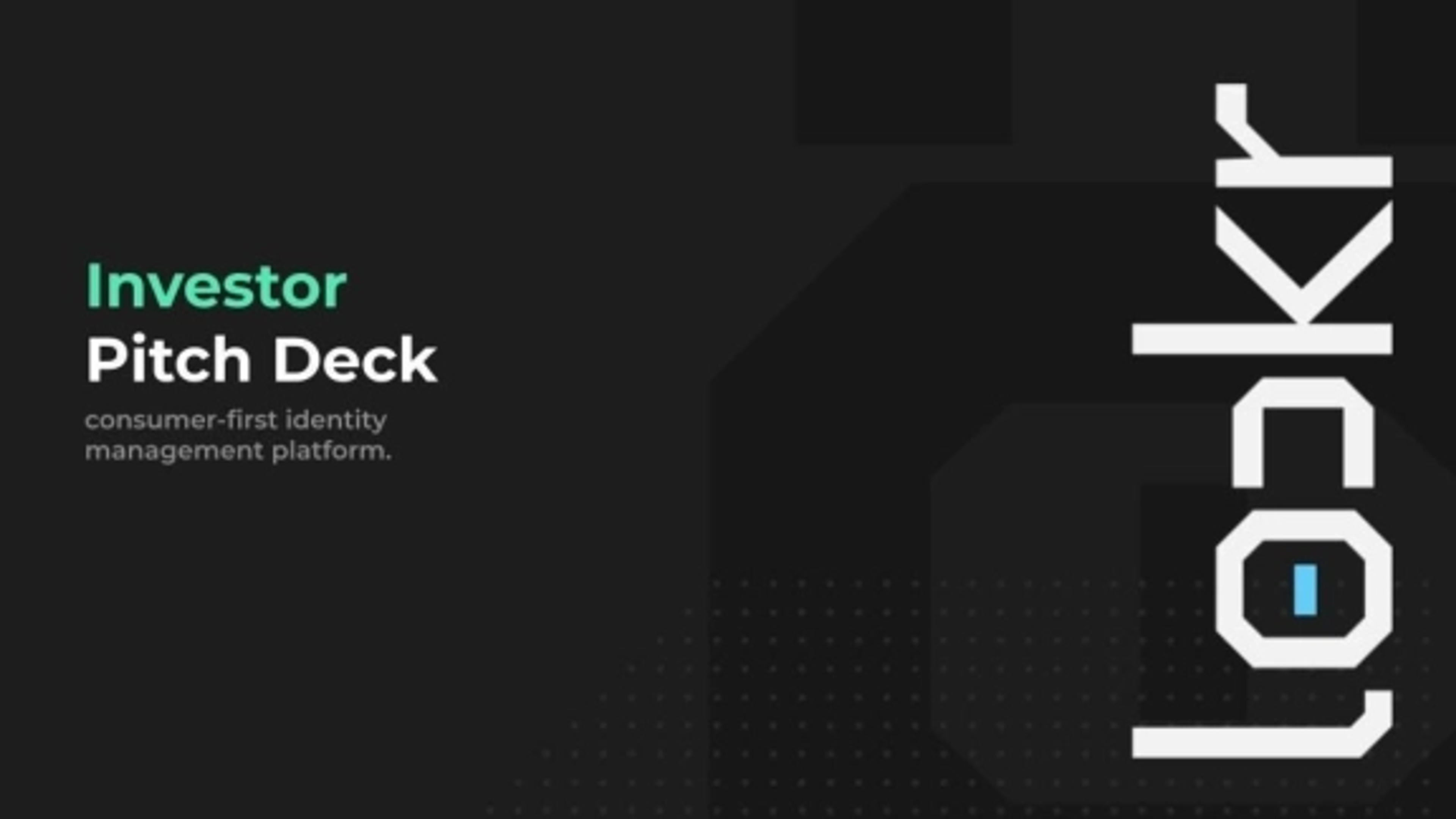 Lockr Deck - Page #1 - Title Slide