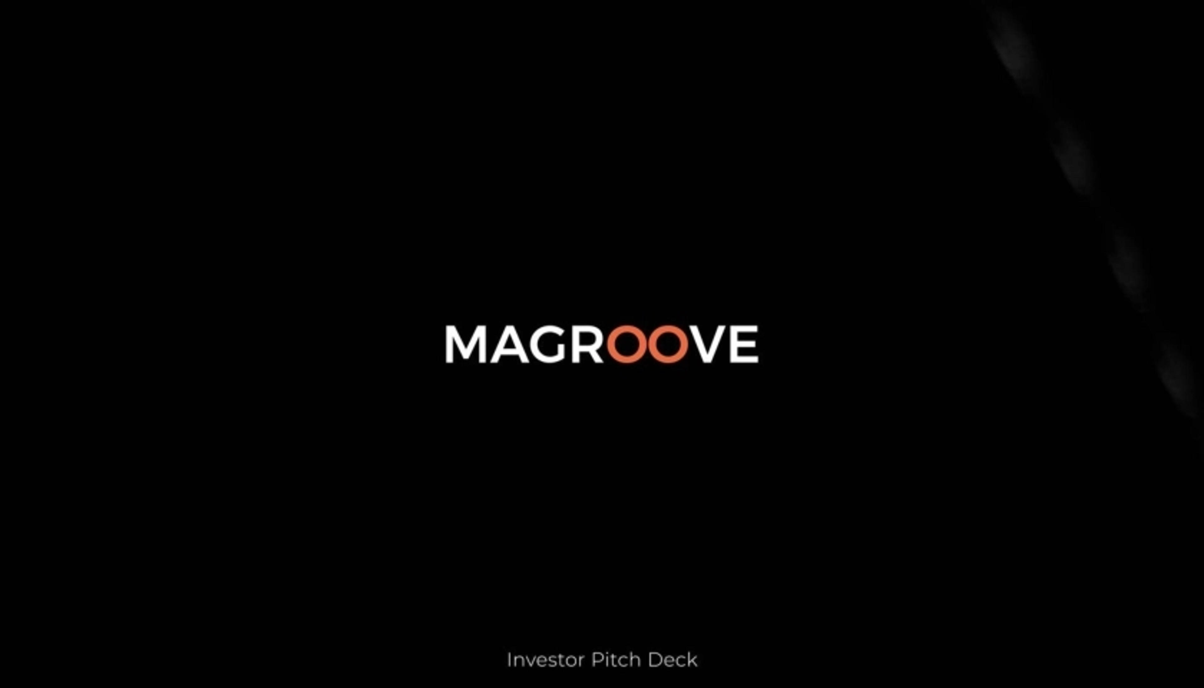 Magroove Deck - Page #1 - Title Slide