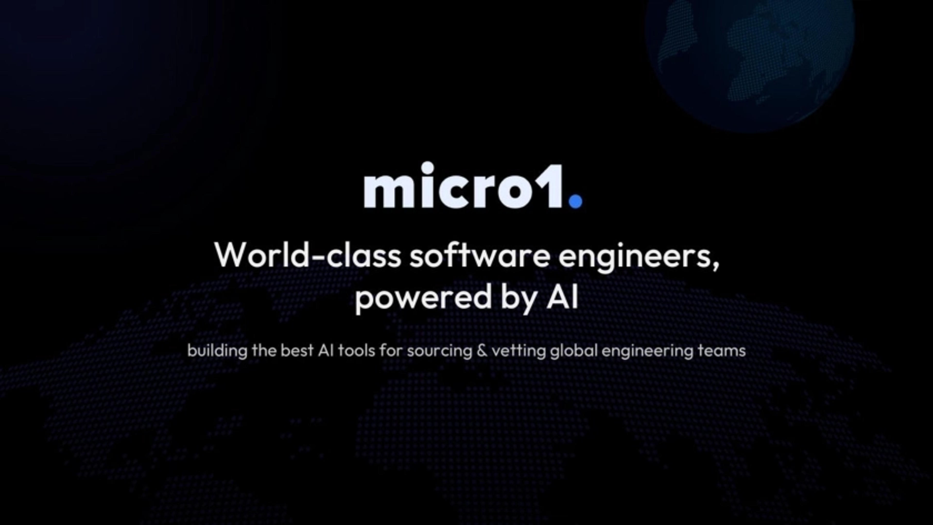 Micro1 Deck - Page #1 - Title Slide