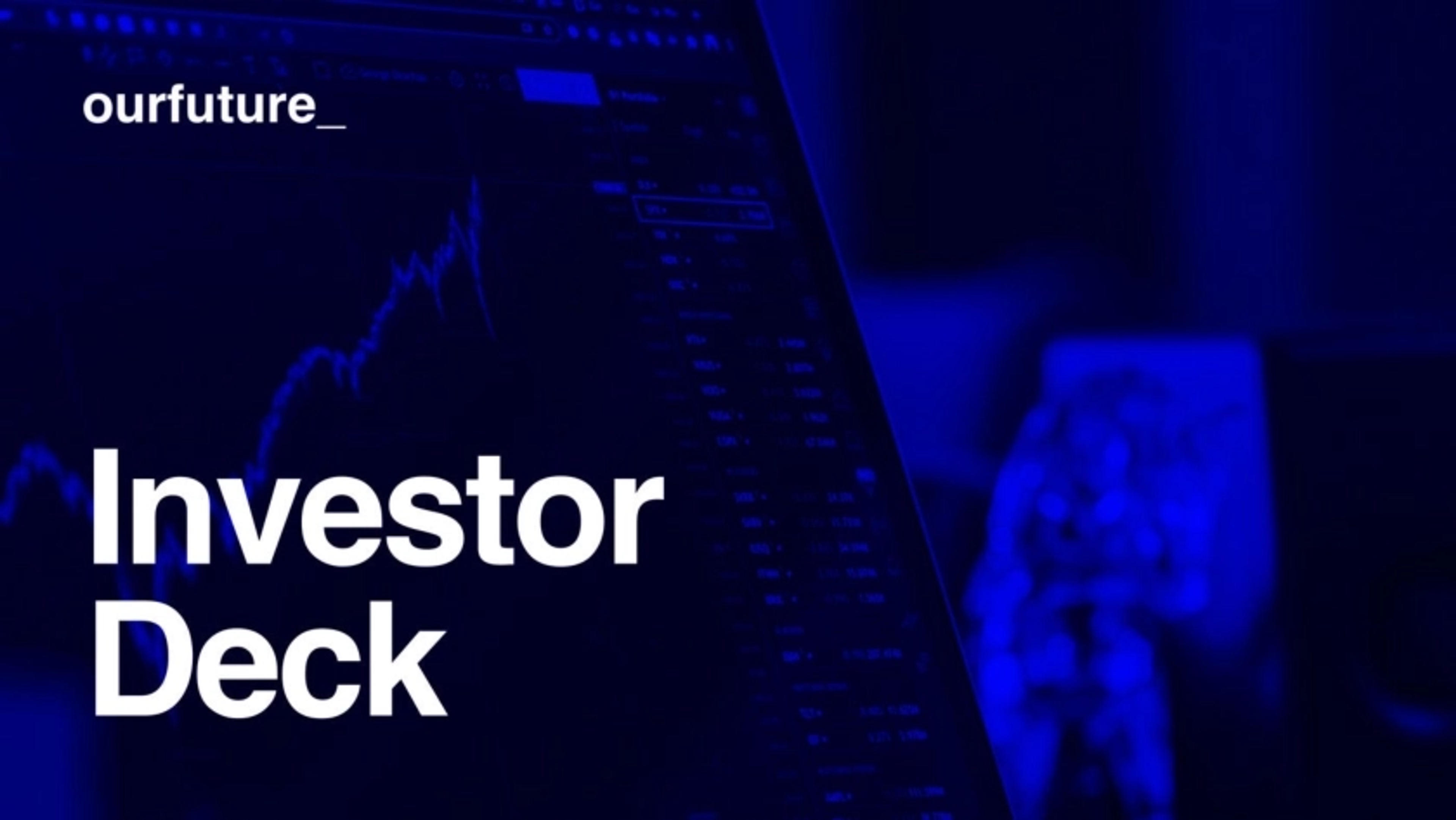 Ourfuture Deck - Page #1 - Title Slide