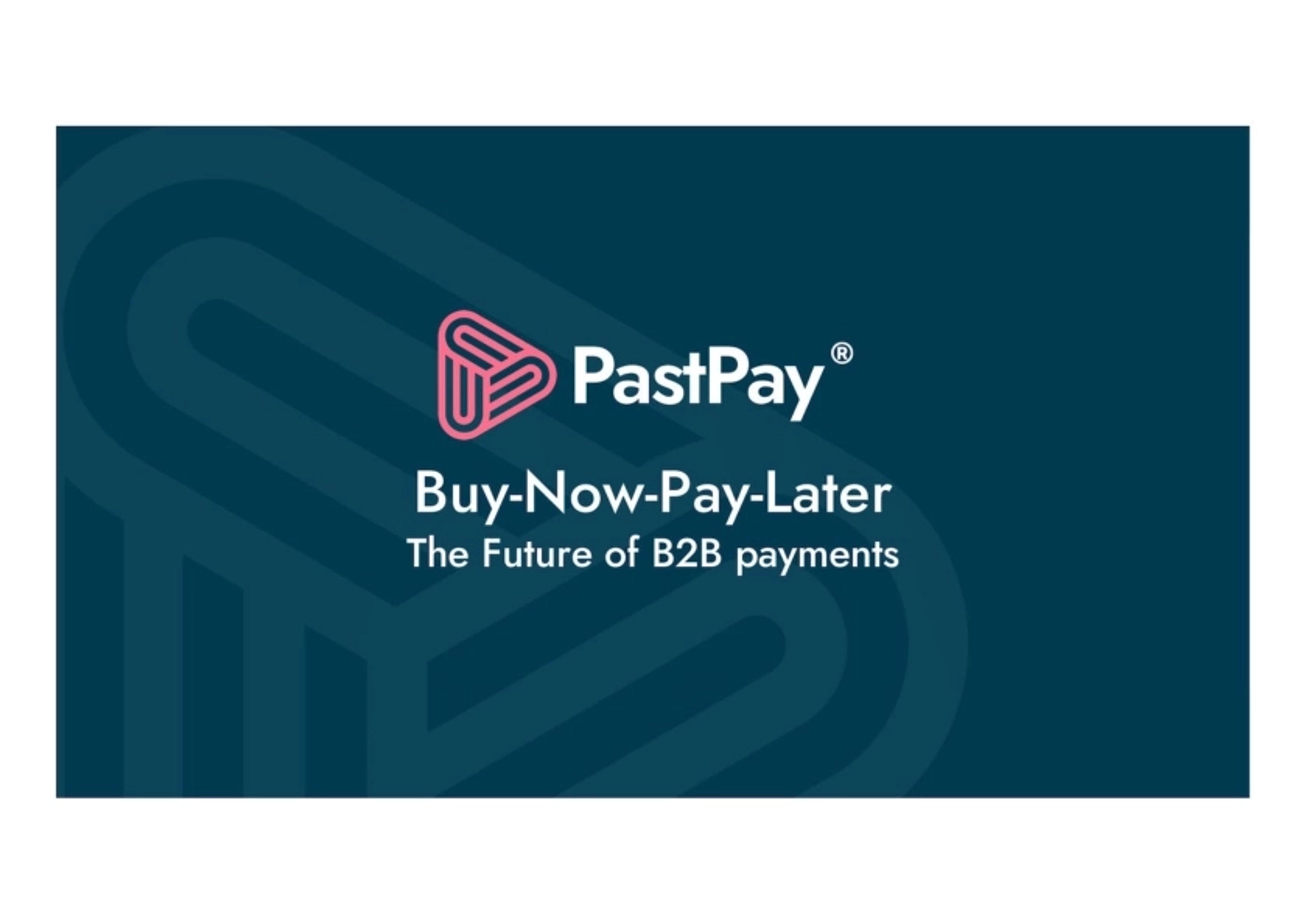 PastPay Deck - Page #1 - Title Slide