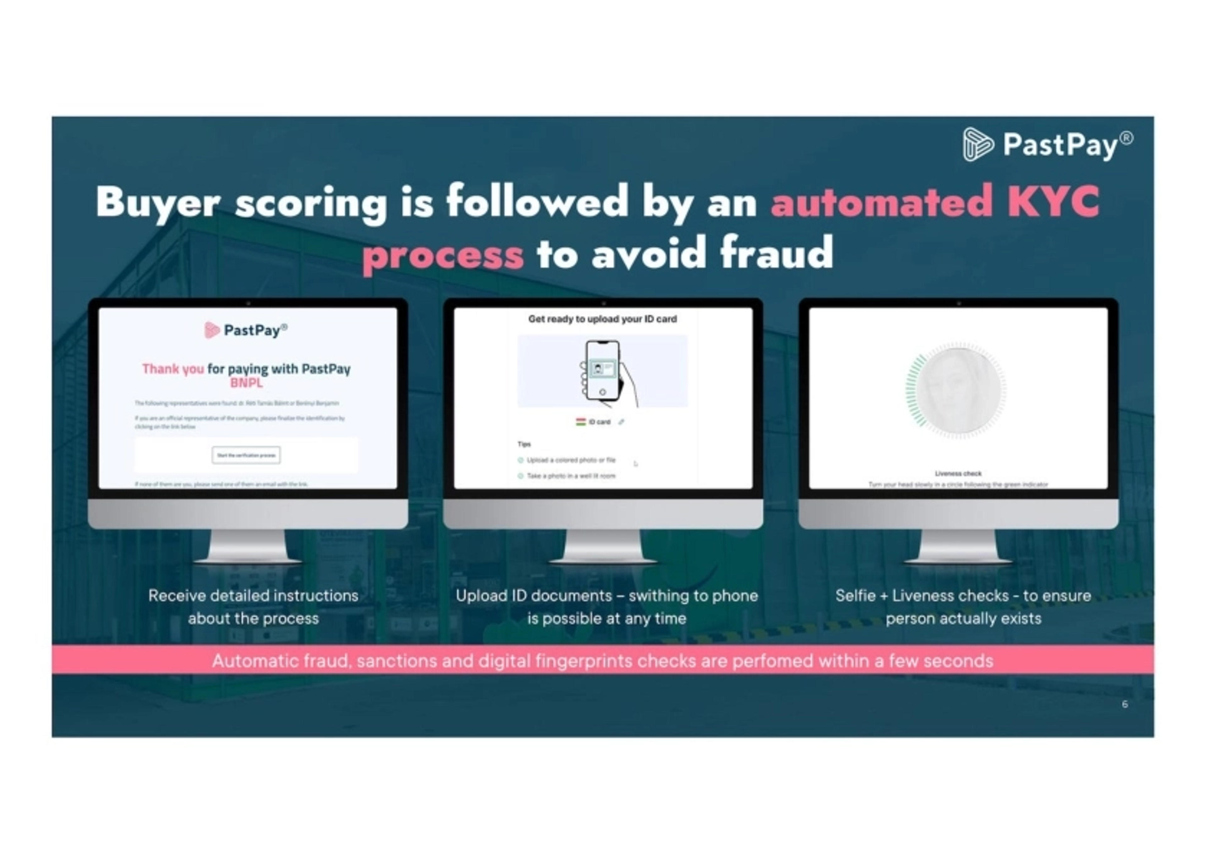 PastPay Deck - Page #6 - Solution Slide