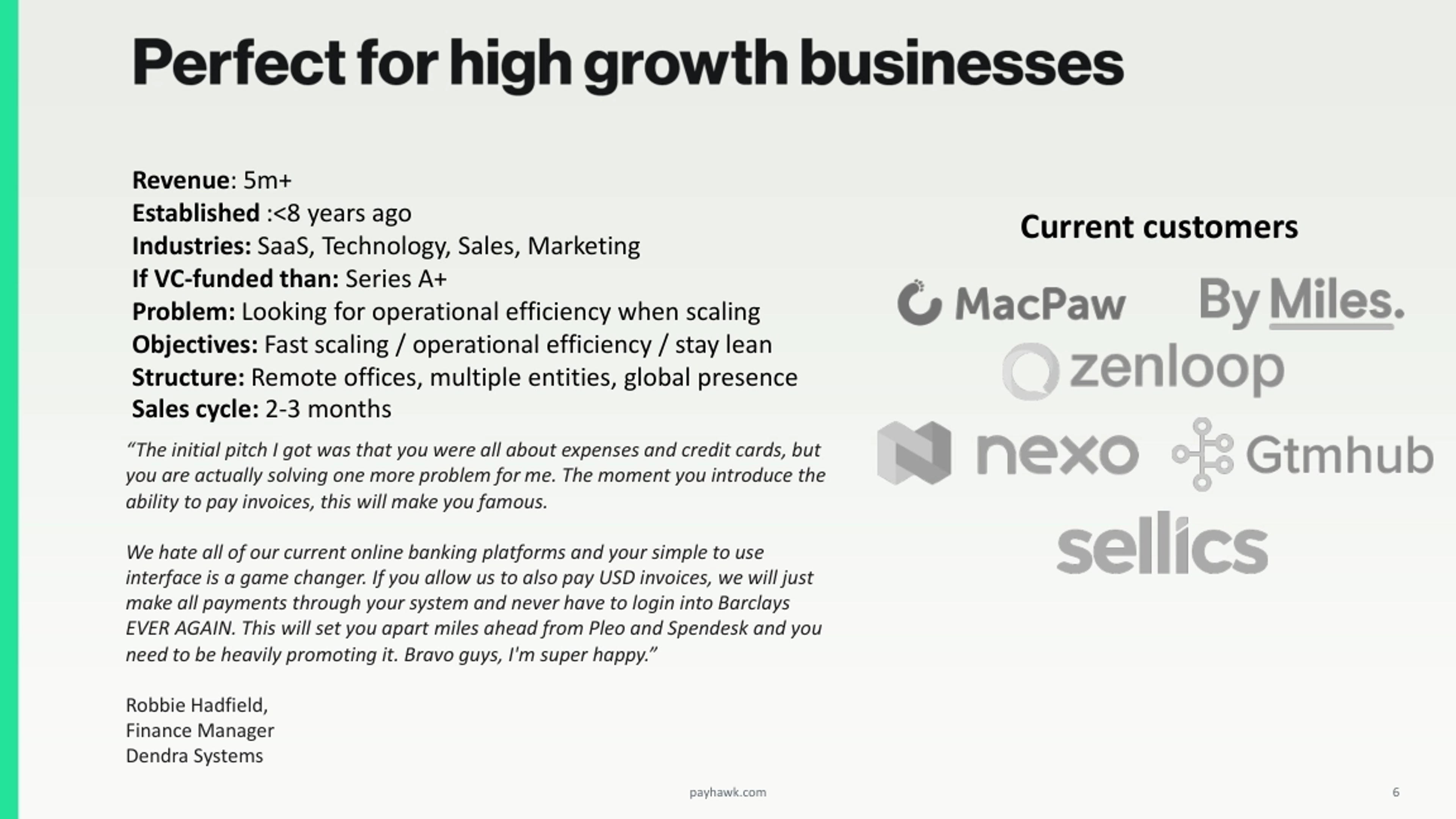 Payhawk Deck - Page #6 - Market Opportunity Slide
