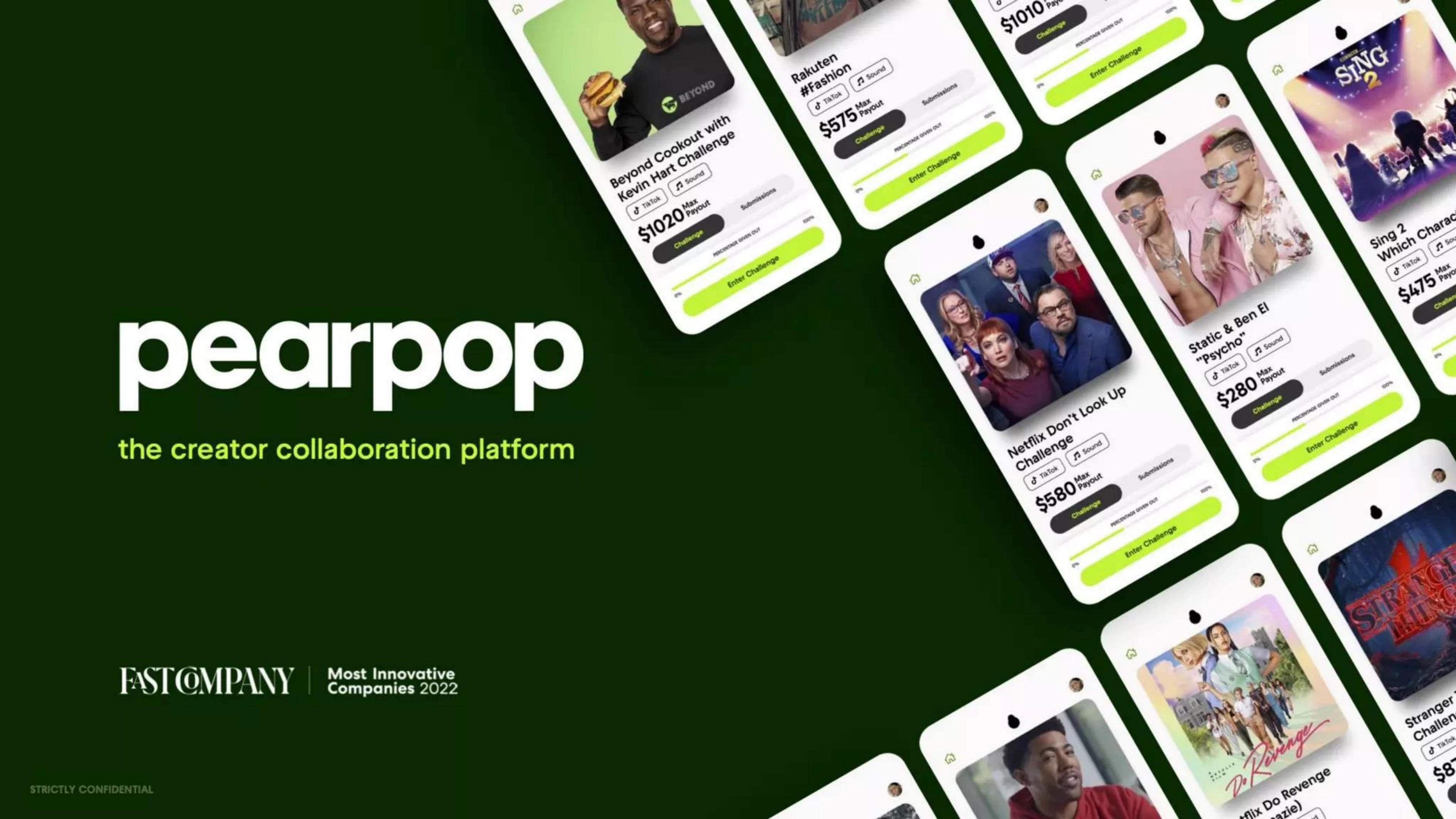 Pearpop Deck - Page #1 - Title Slide