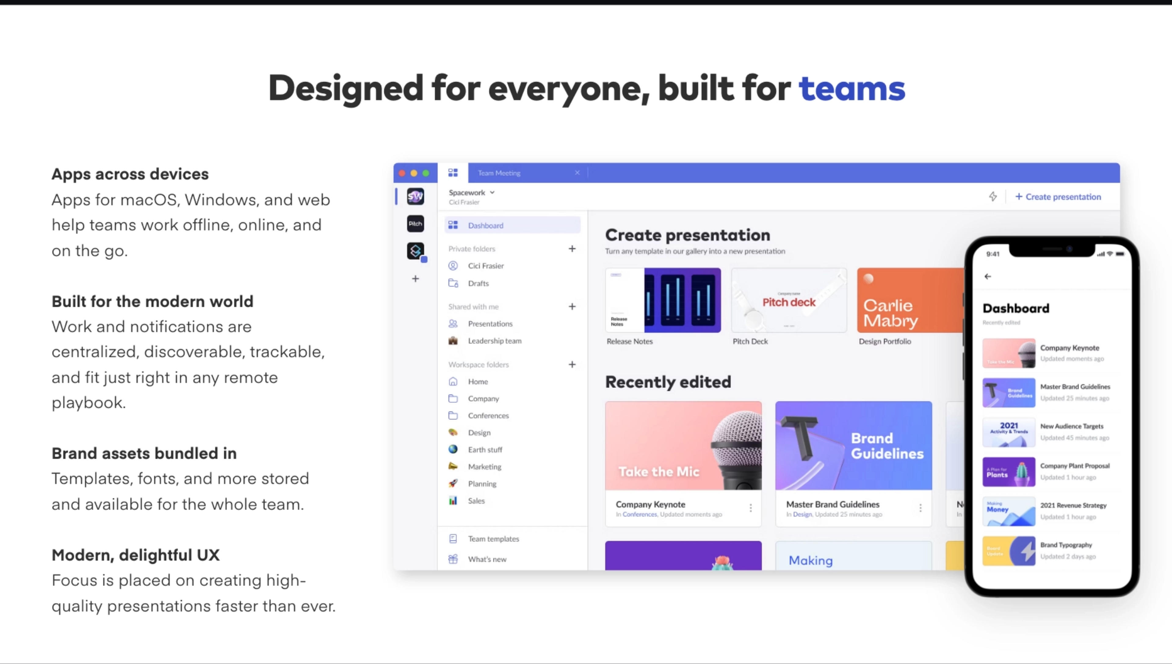 Pitch Deck - Page #6 - Product Slide