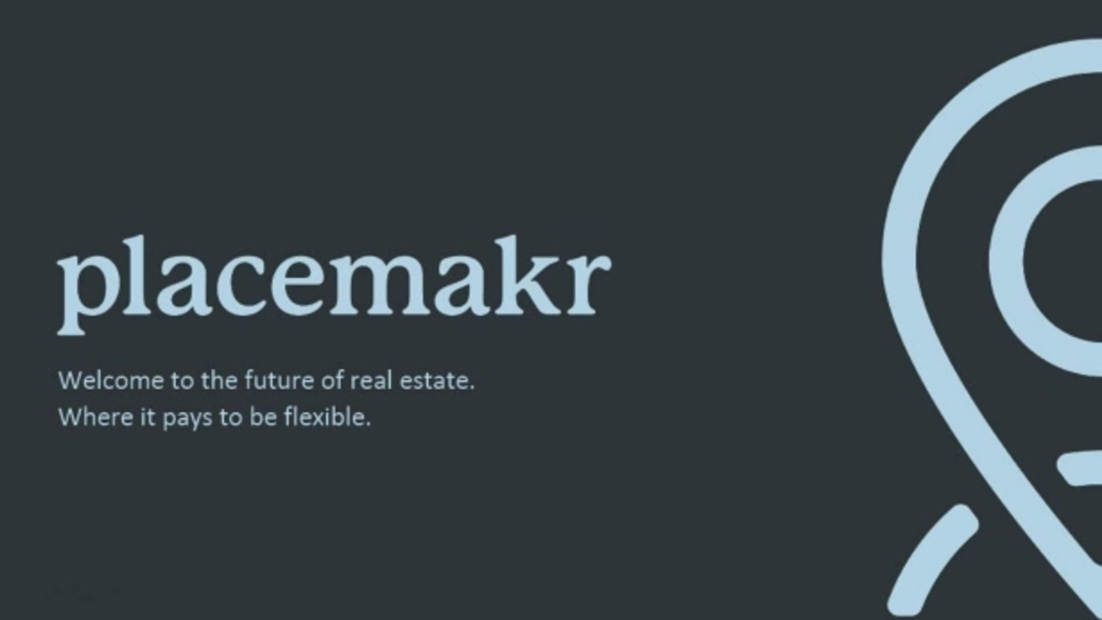 Placemakr Deck - Page #1 - Title Slide