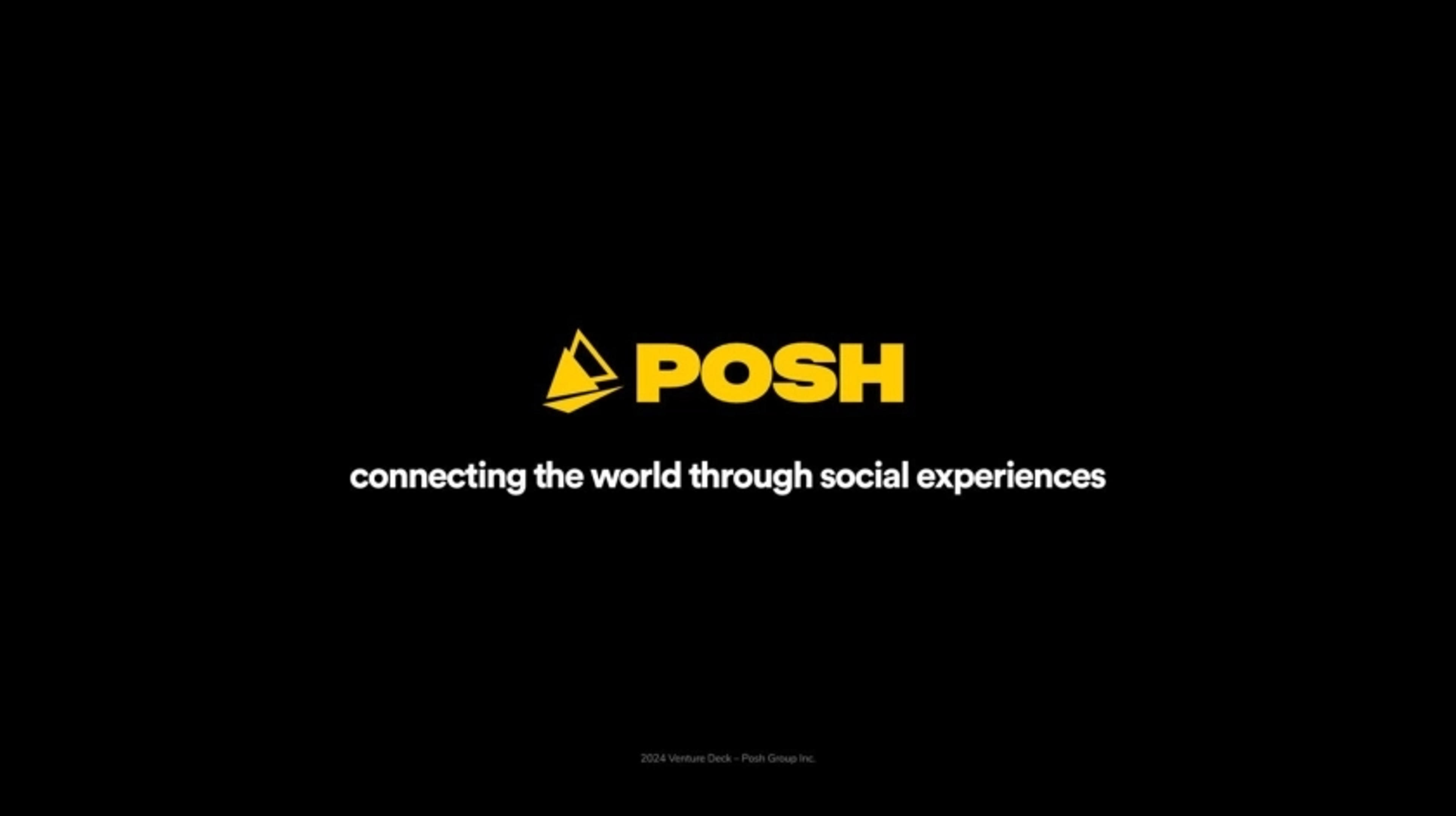 Posh Deck - Page #1 - Title Slide