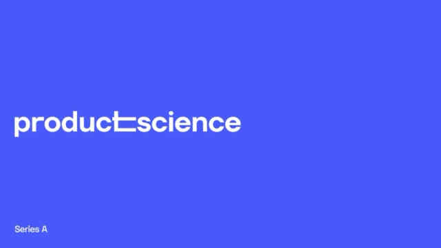 Productscience Deck - Page #1 - Title Slide