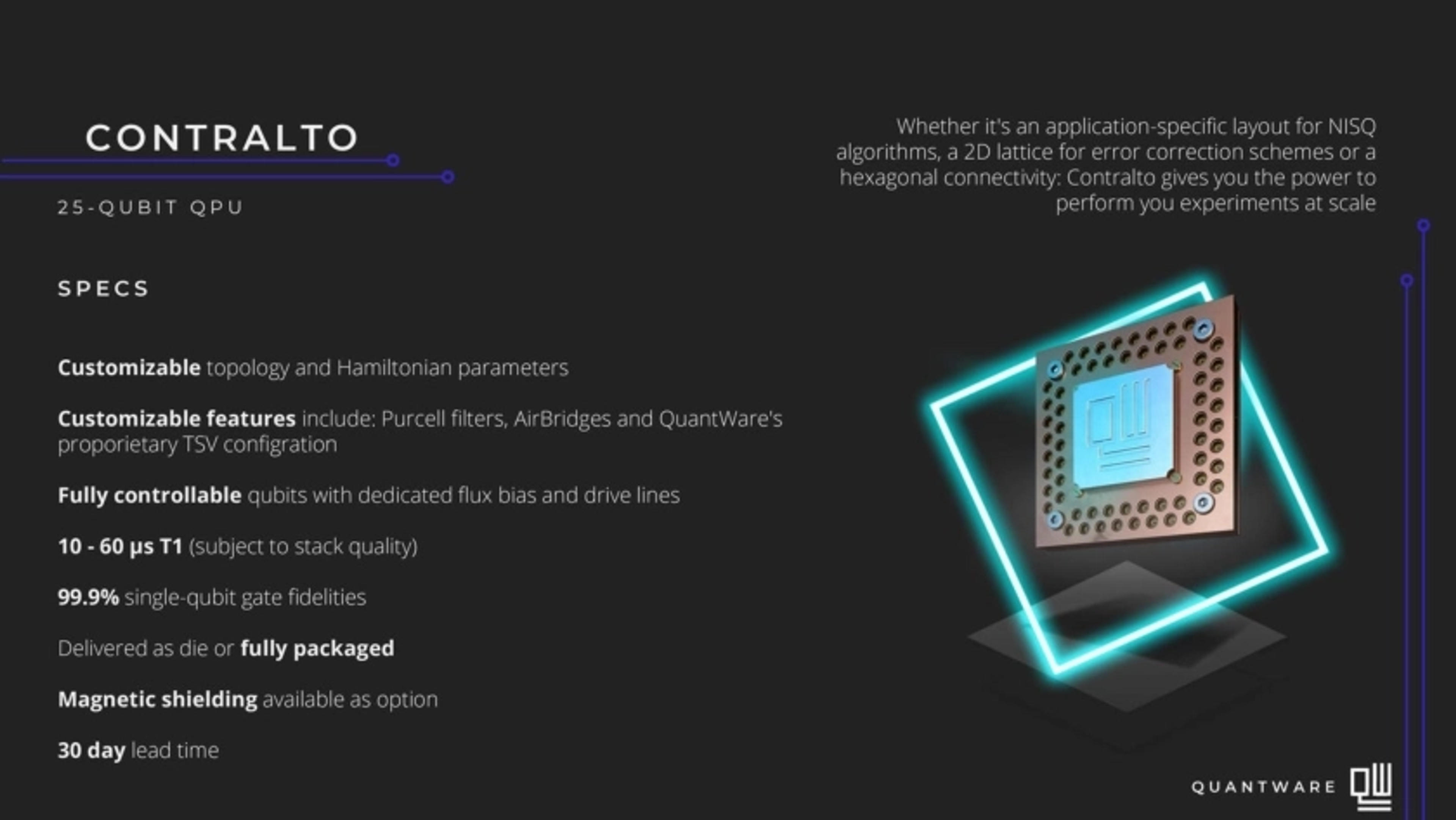 Quantware Deck - Page #6 - Product Slide