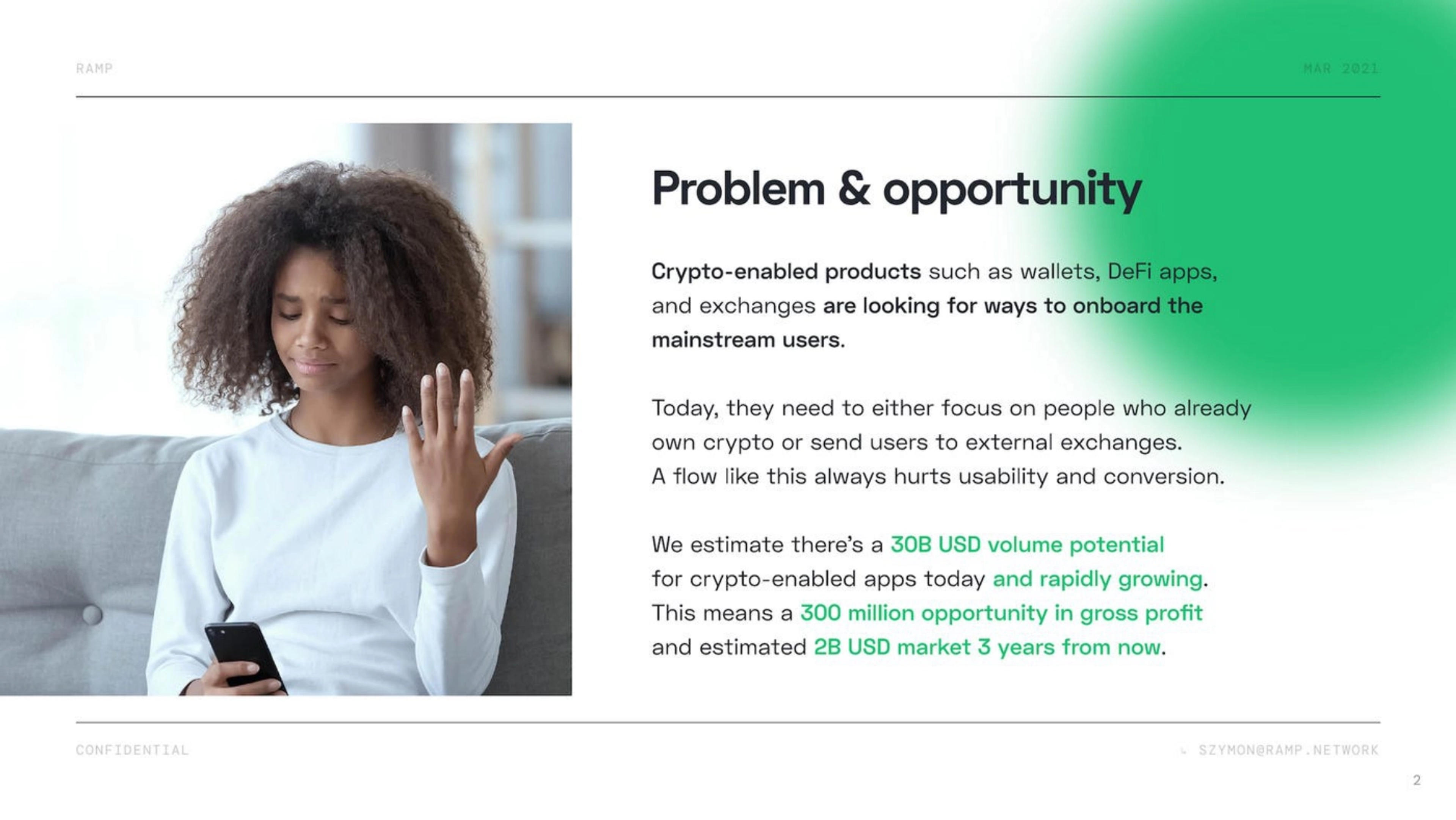 Ramp Network Deck - Page #2 - Problem Slide