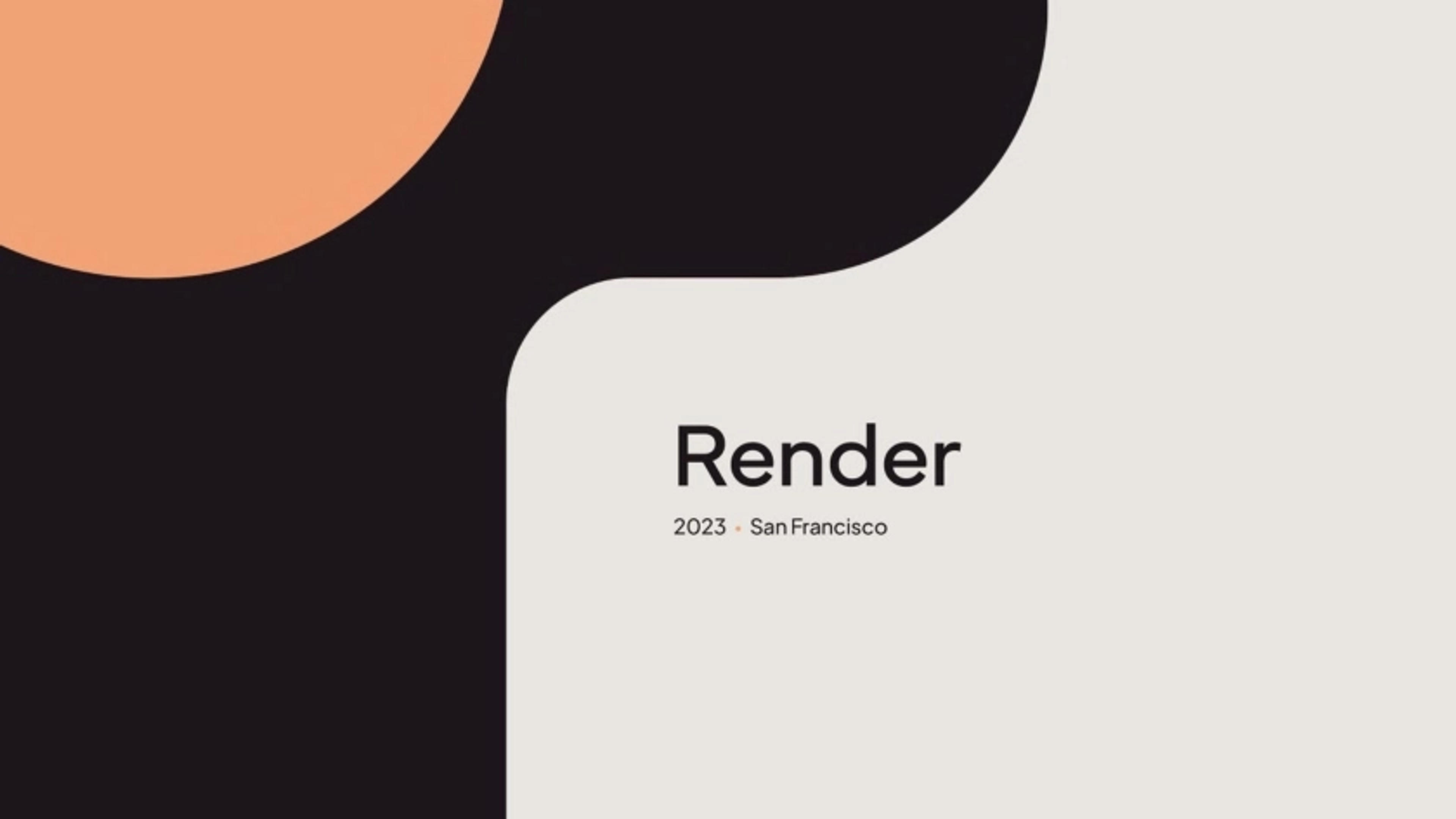 Render Deck - Page #1 - Title Slide