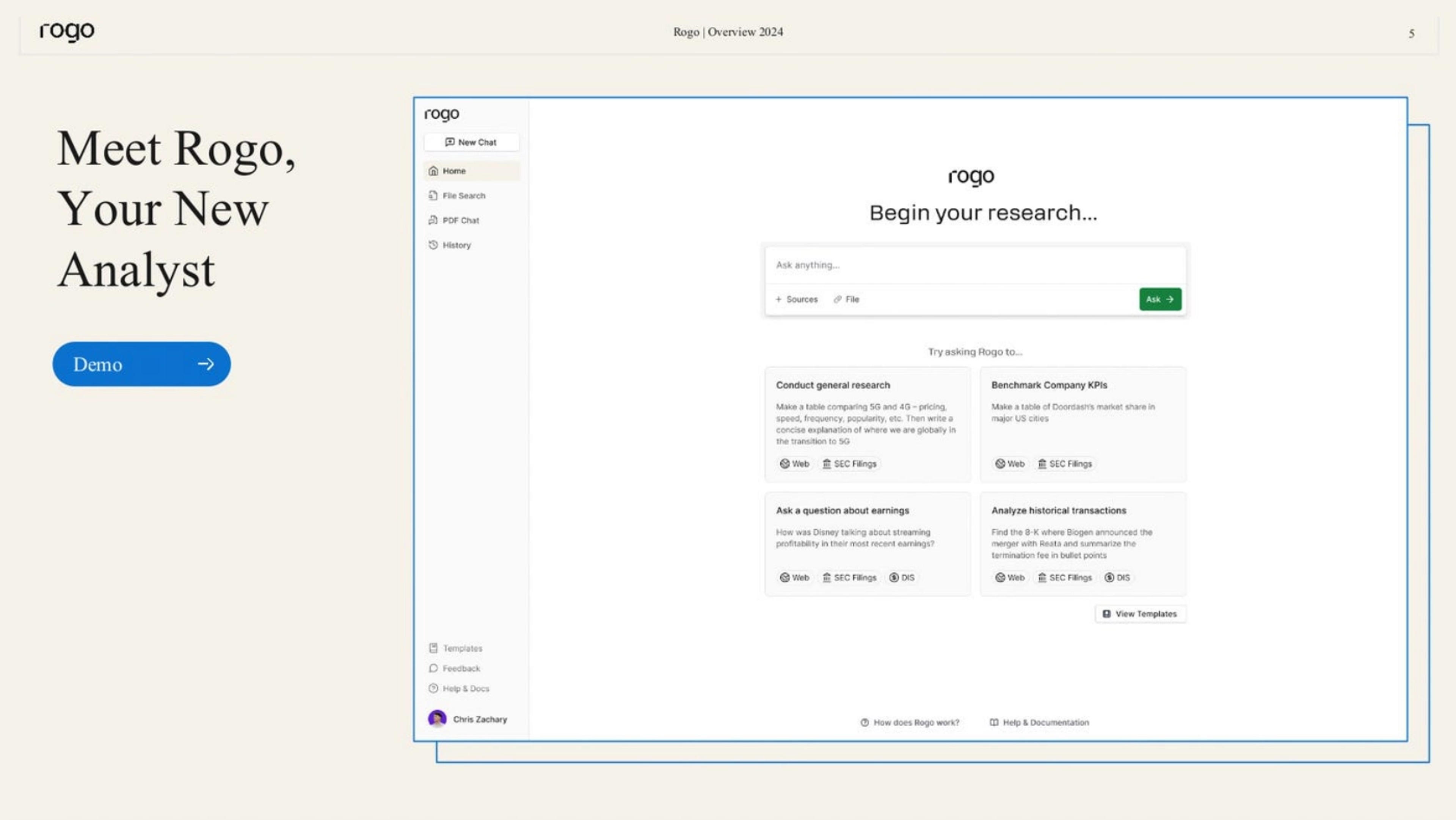 Rogo Deck - Page #5 - Product Slide