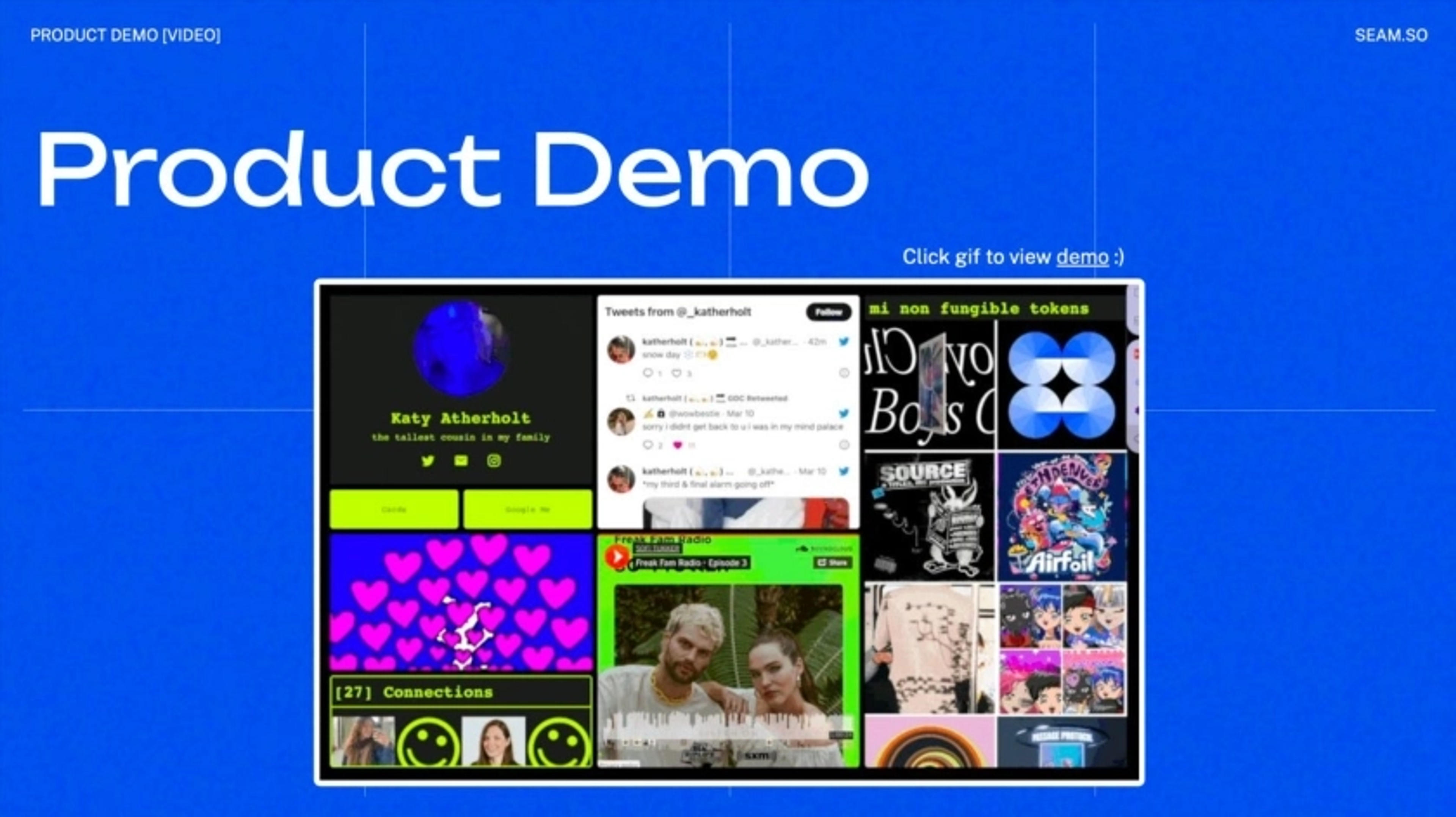 Seam Deck - Page #4 - Product Slide