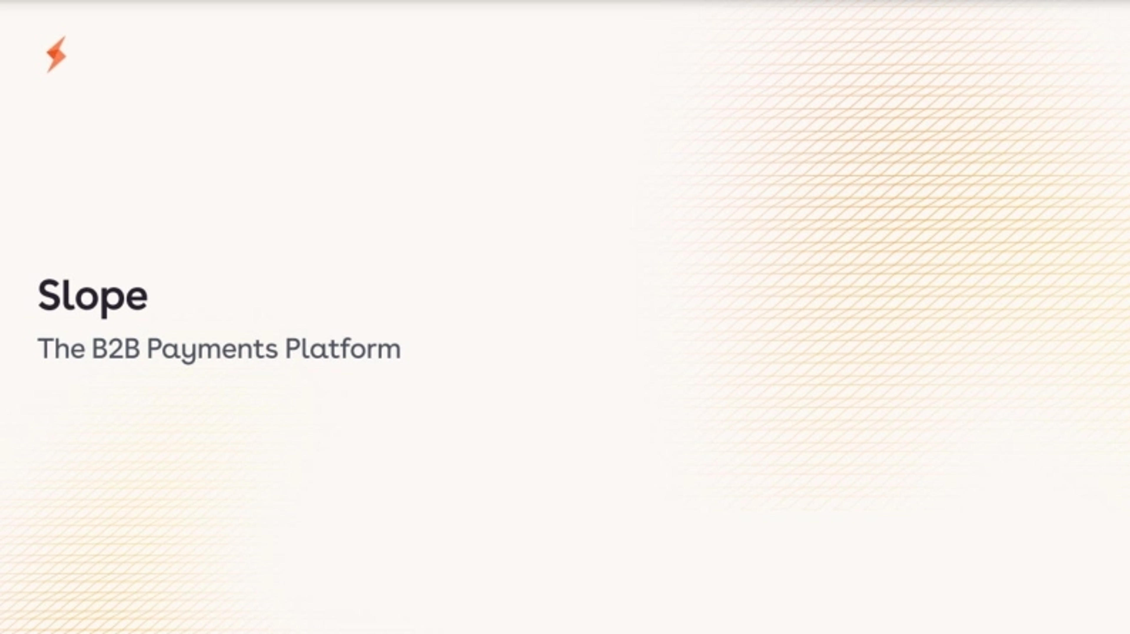 Slope Deck - Page #1 - Title Slide