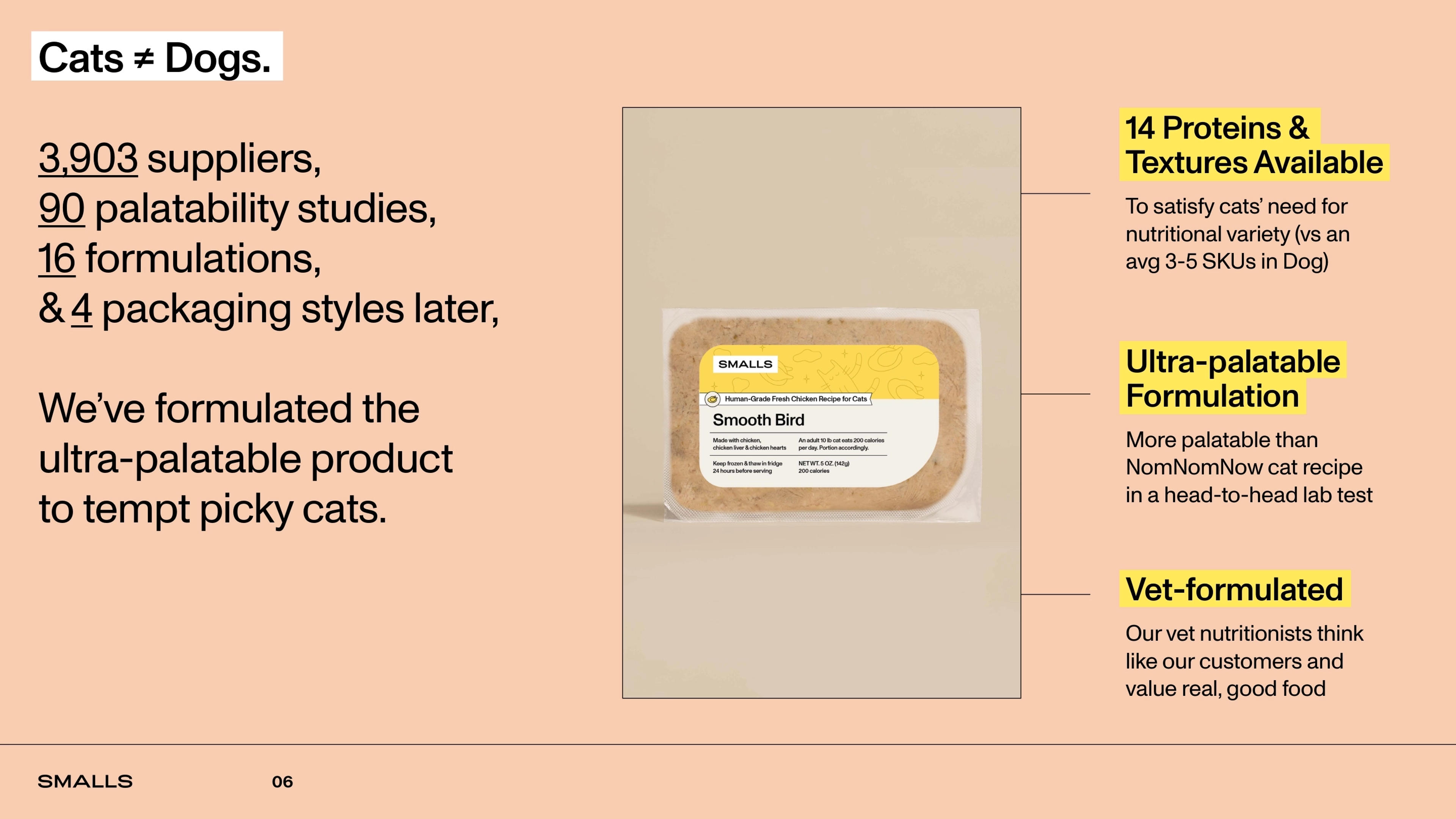Smalls Deck - Page #6 - Product Slide