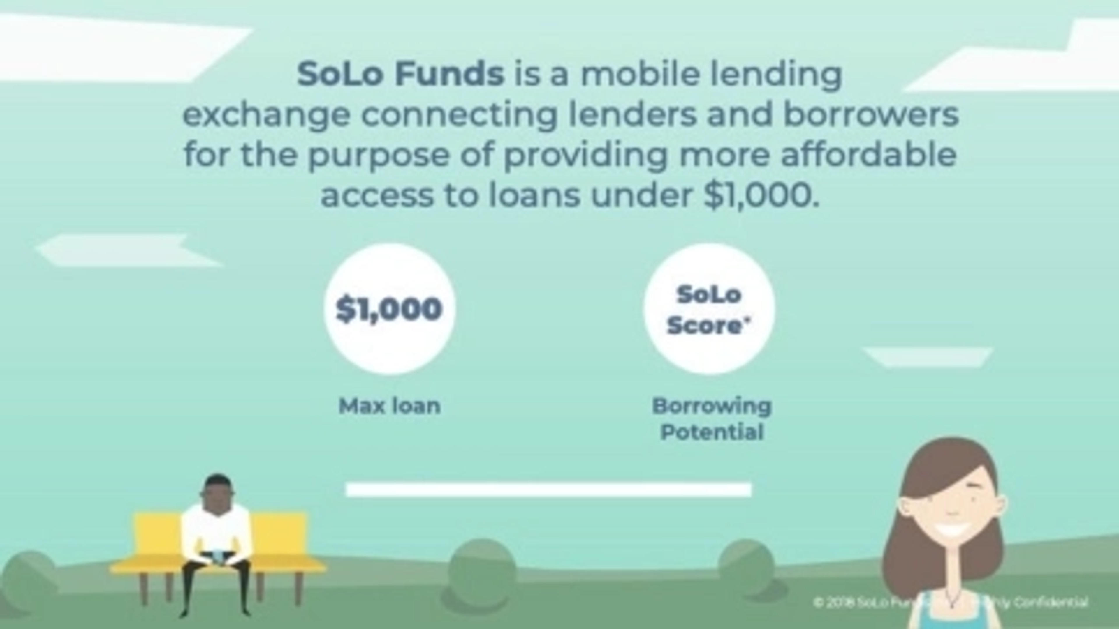 Solofunds Deck - Page #3 - Solution Slide