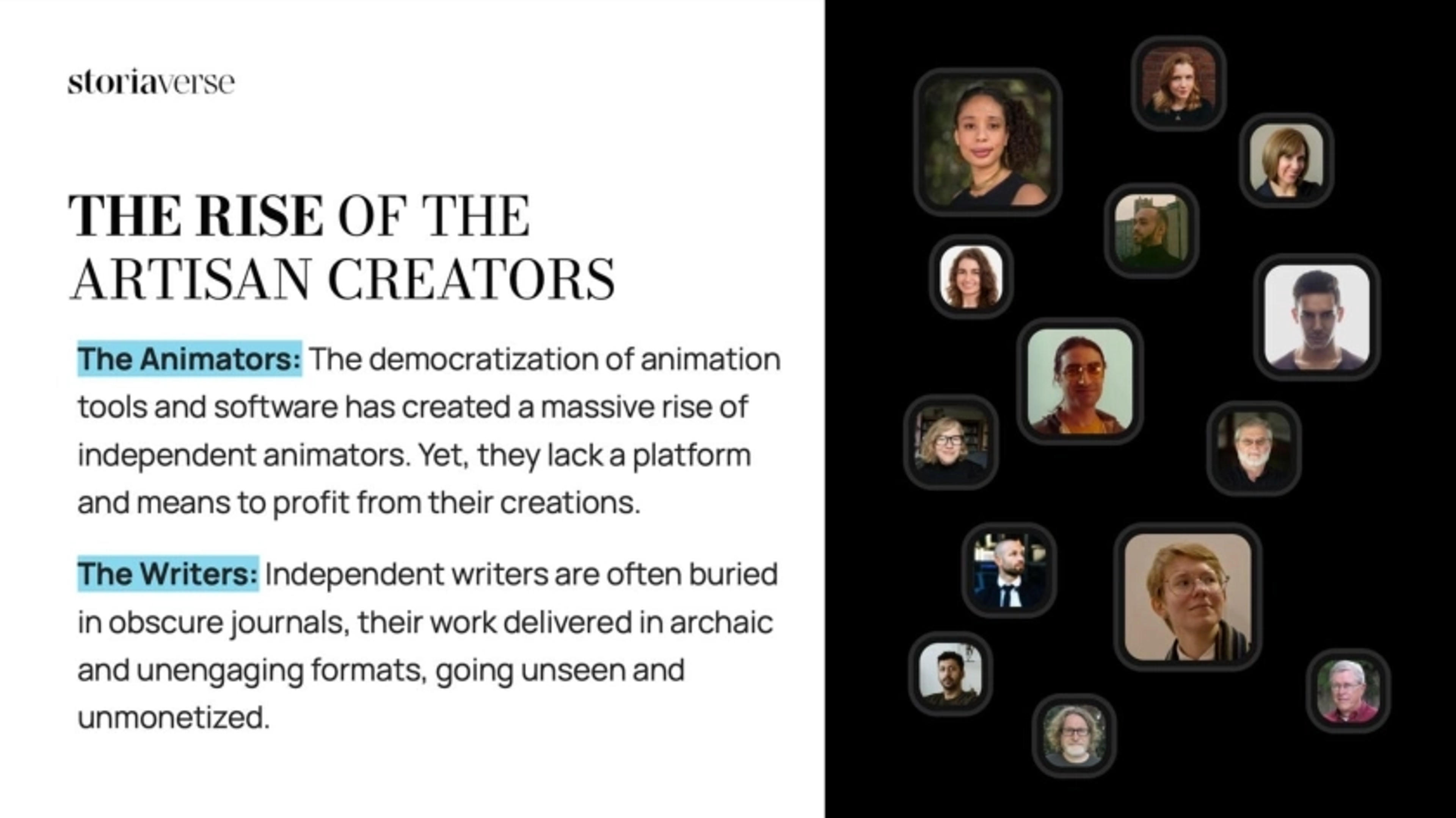 Storiaverse Deck - Page #5 - Why Now? Slide