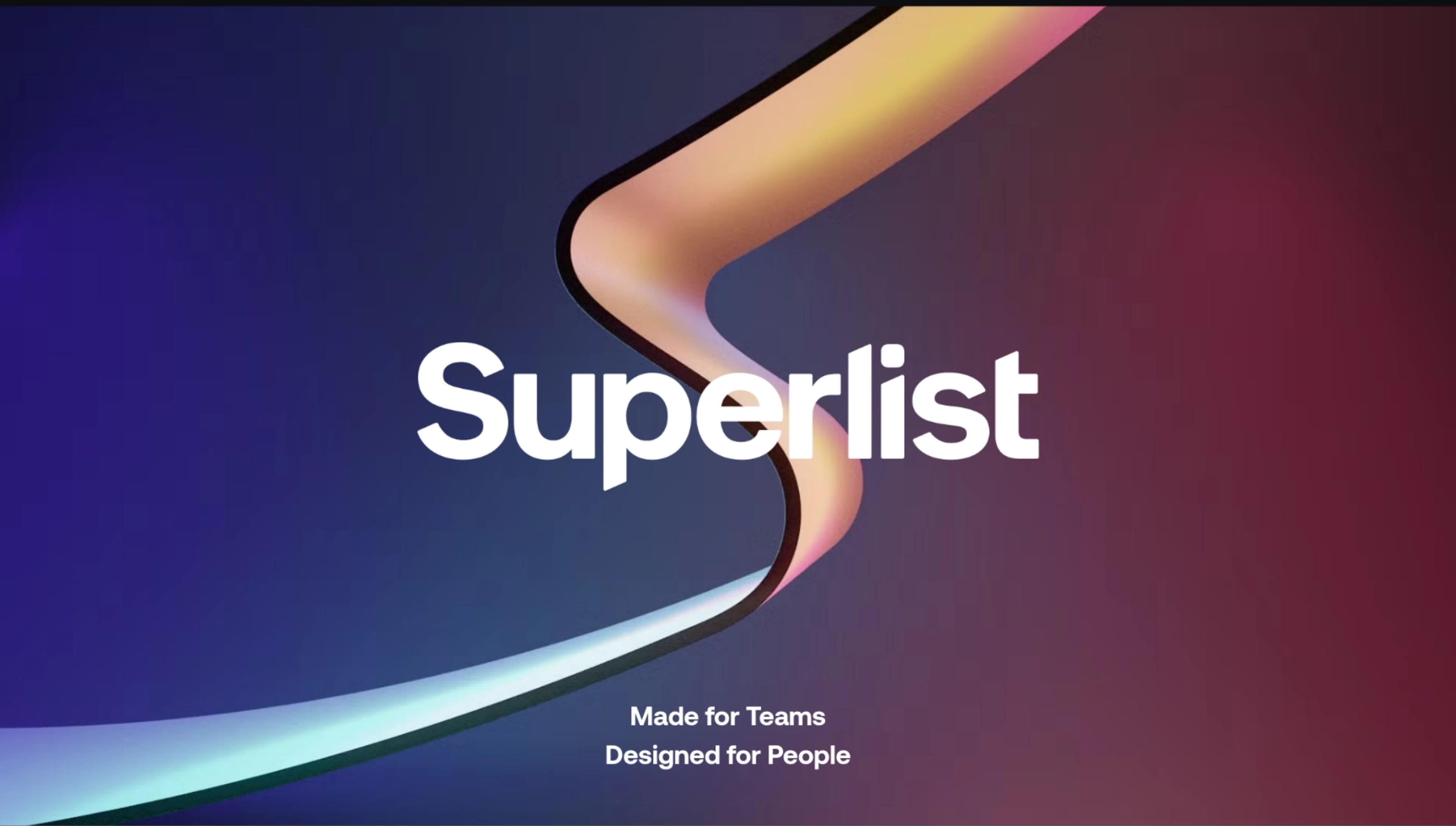 Superlist Deck - Page #1 - Title Slide