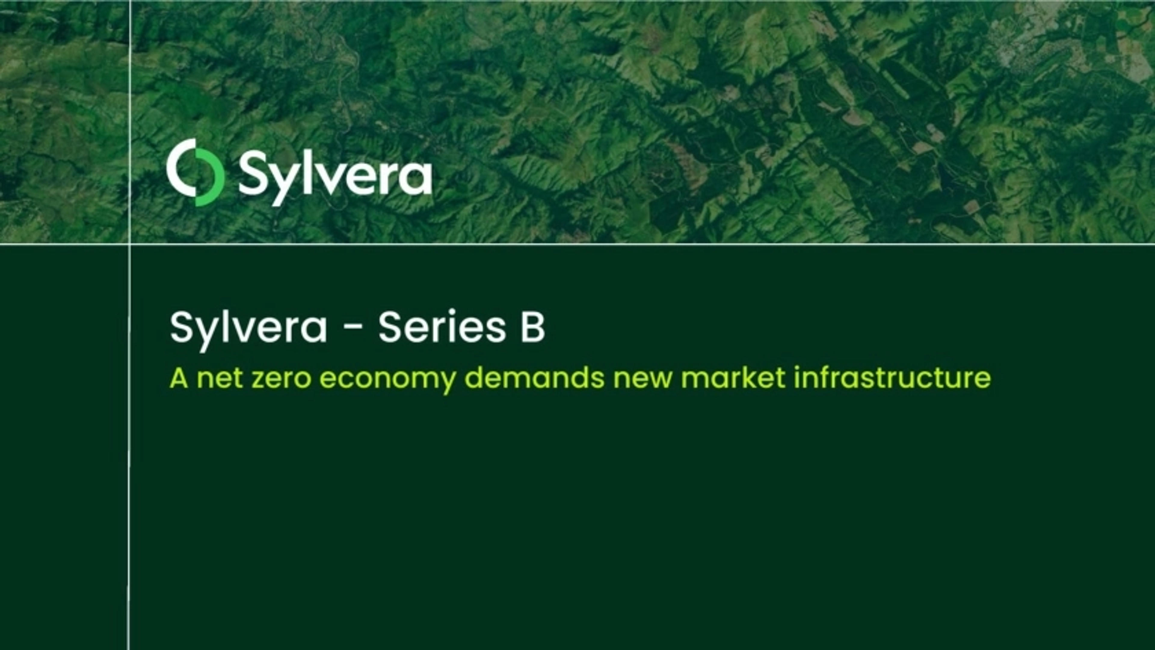 Sylvera Deck - Page #1 - Title Slide