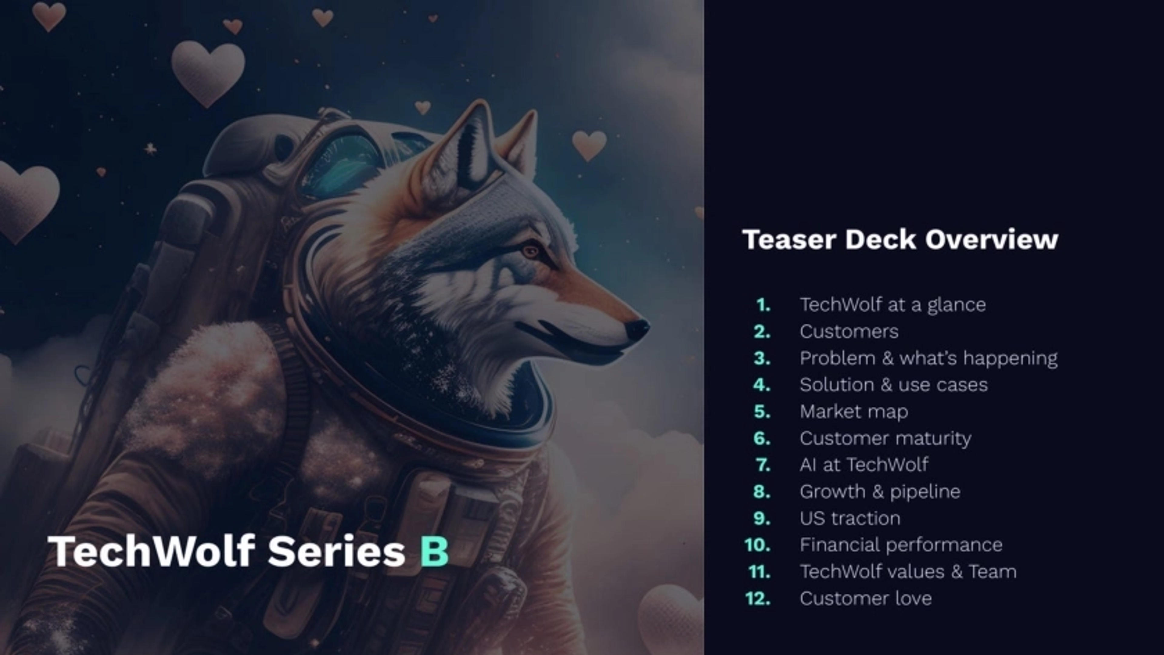TechWolf Deck - Page #1 - Title Slide