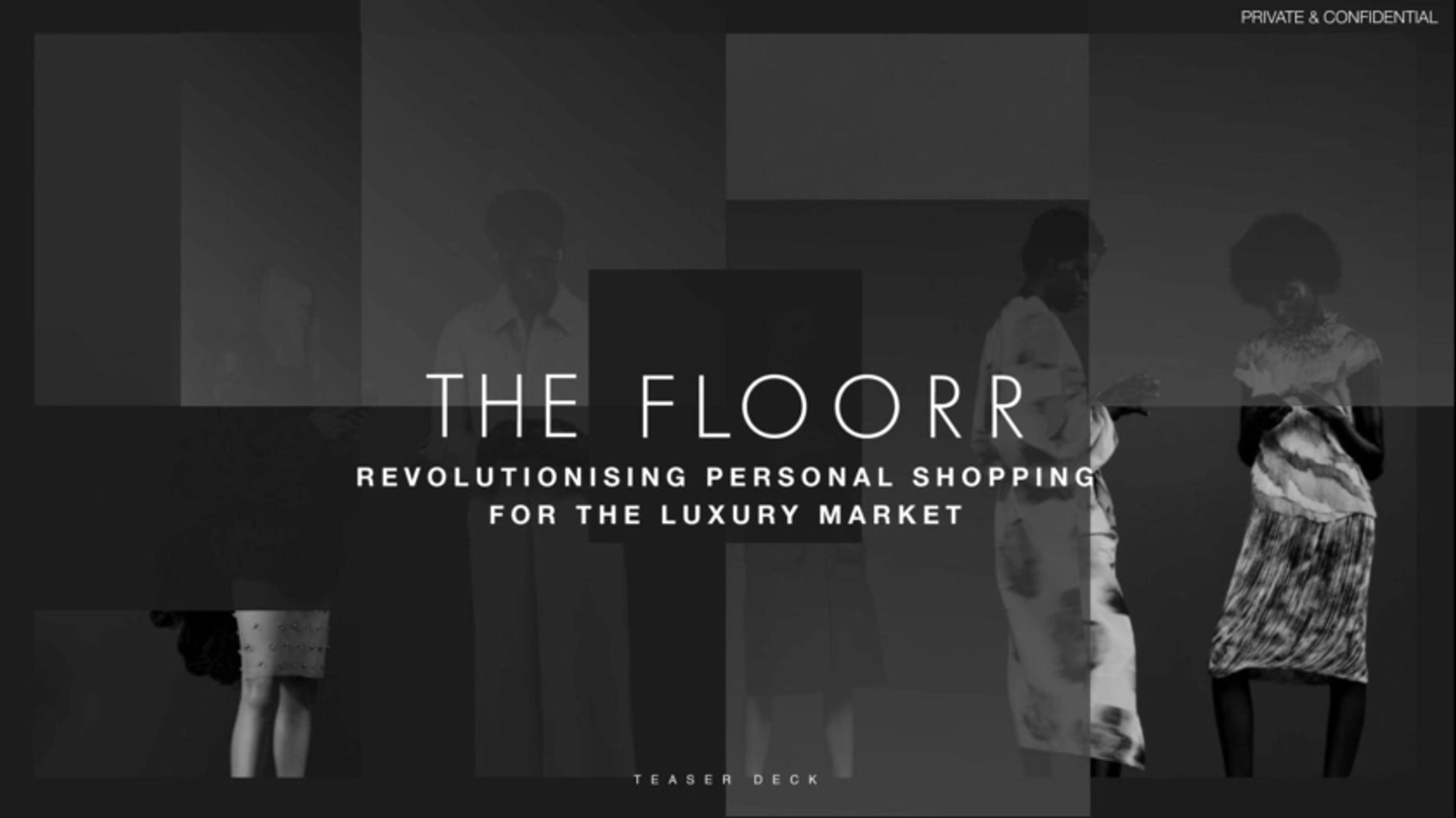 TheFloorr Deck - Page #1 - Title Slide
