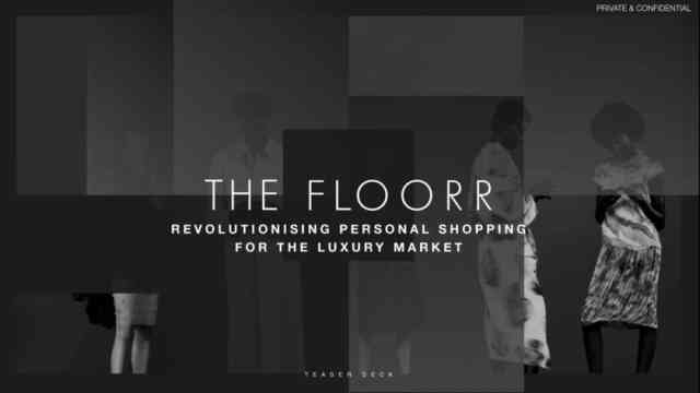 TheFloorr Deck - Page #1 - Title Slide