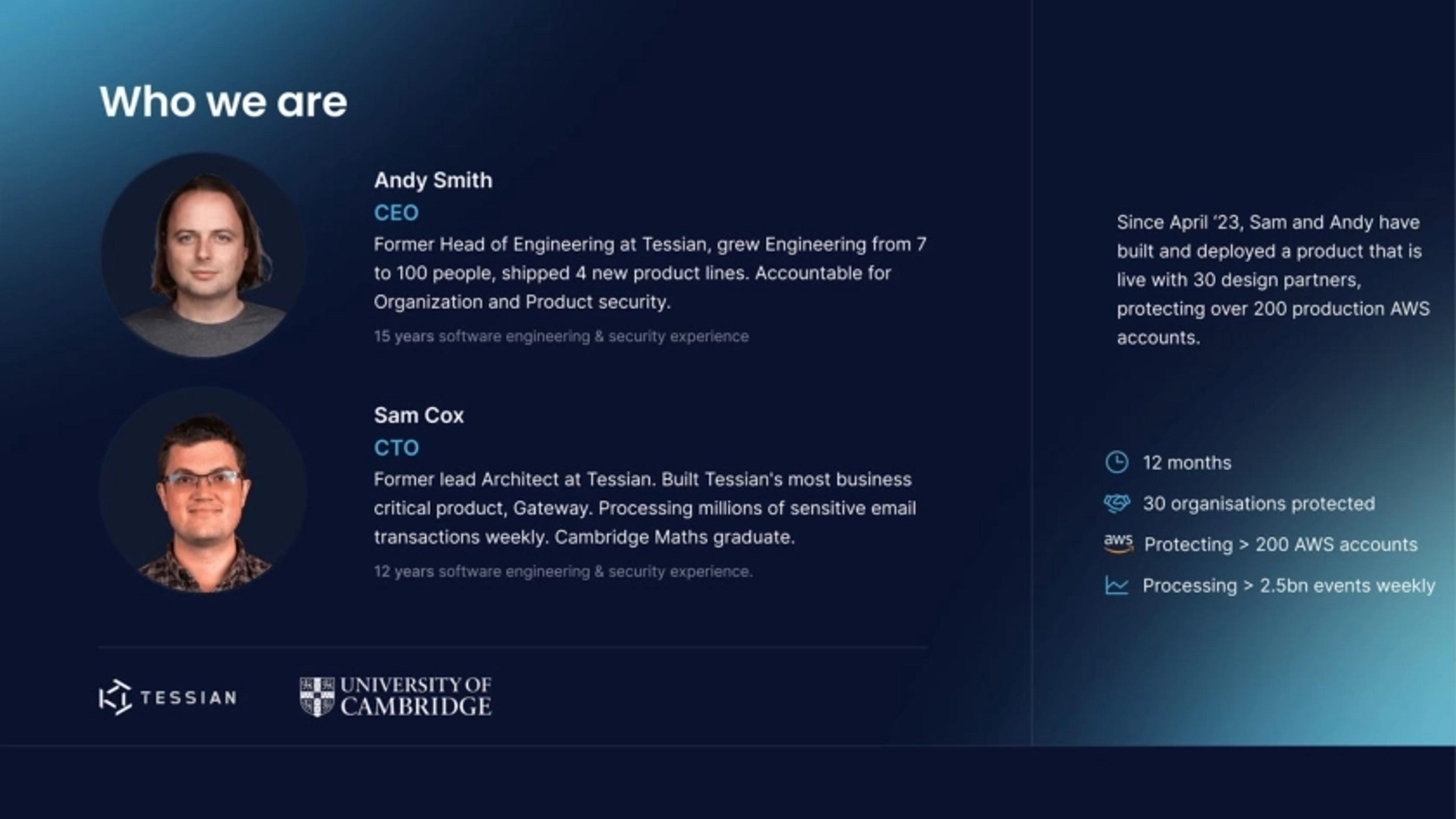 Tracebit Deck - Page #2 - Team Slide